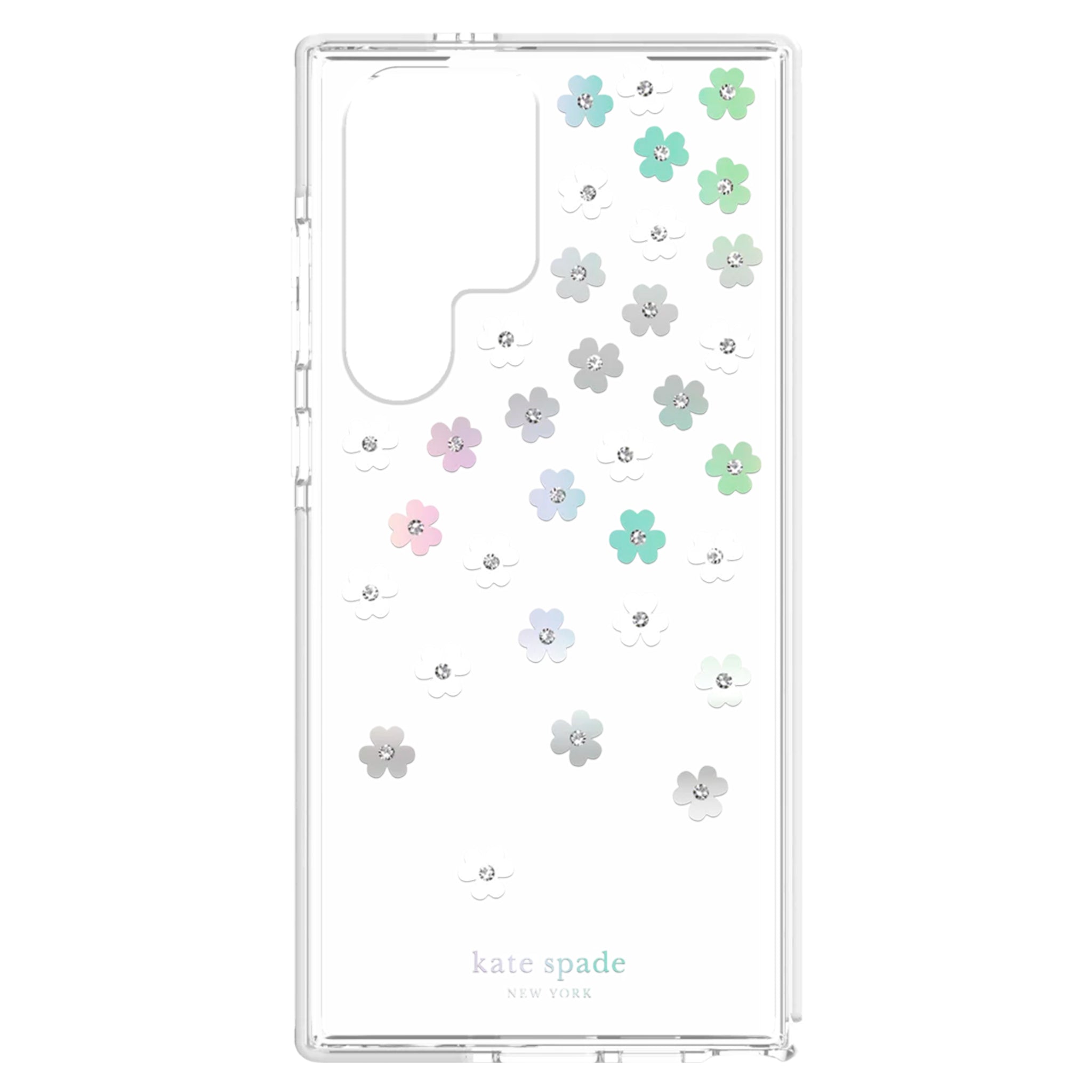 Kate Spade - New York Defensive Hardshell Case For Samsung Galaxy S23 Ultra - Scattered Flowers