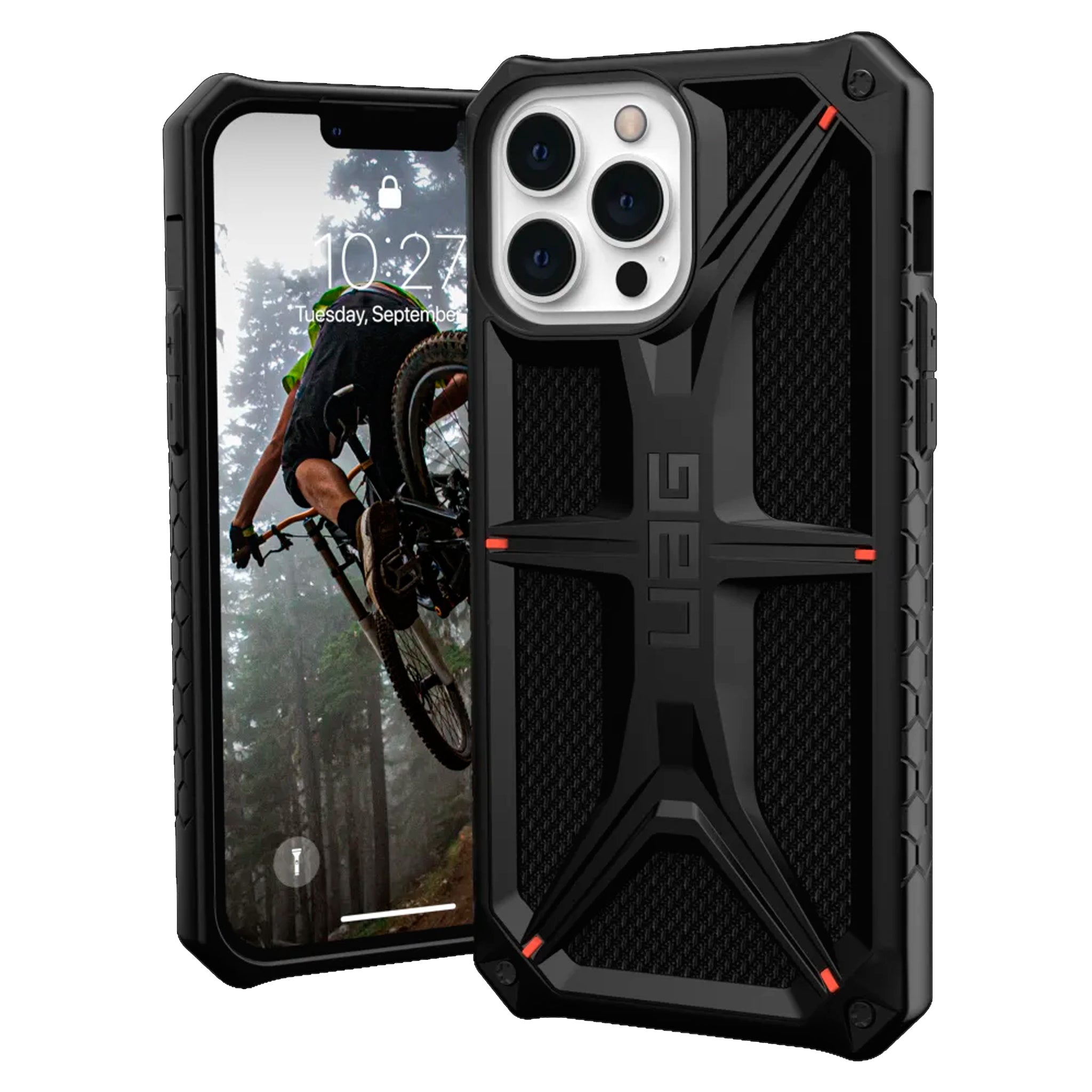 Urban Armor Gear (uag) - Monarch Case For Apple Iphone 13 Pro Max - Kevlar Black