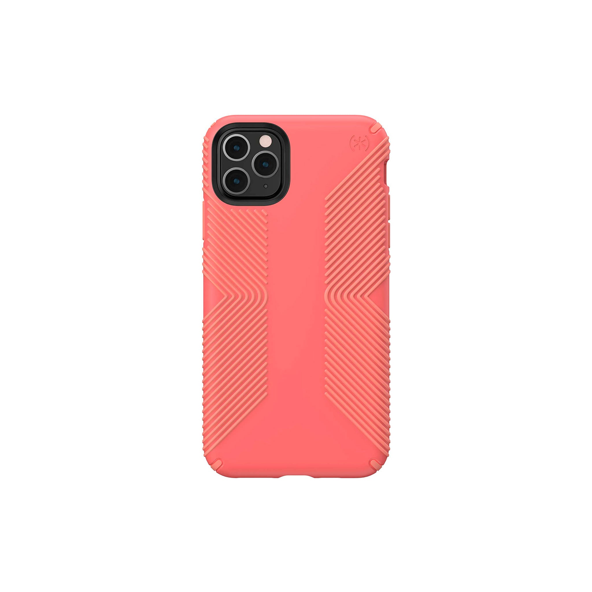 Speck - Presidio Grip Case For Apple Iphone 11 Pro Max - Parrot Pink And Papaya Pink