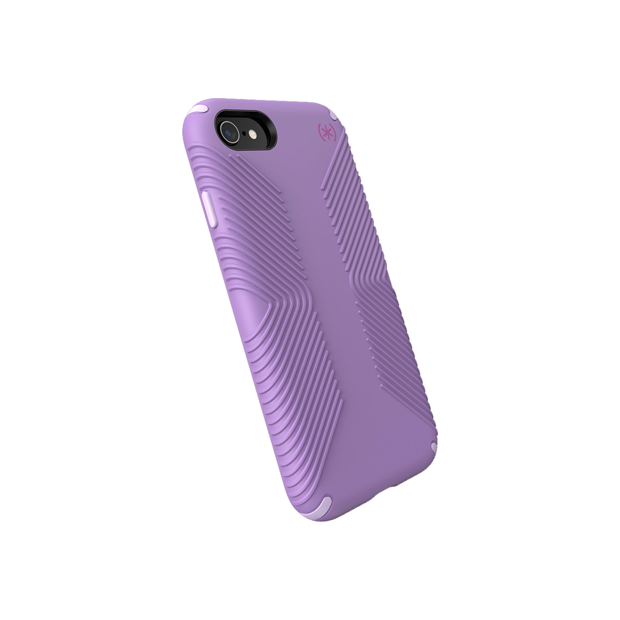 Speck - Presidio2 Grip Case For Apple Iphone Se / 8 / 7 / 6s / 6 - Marabou Purple And Plum