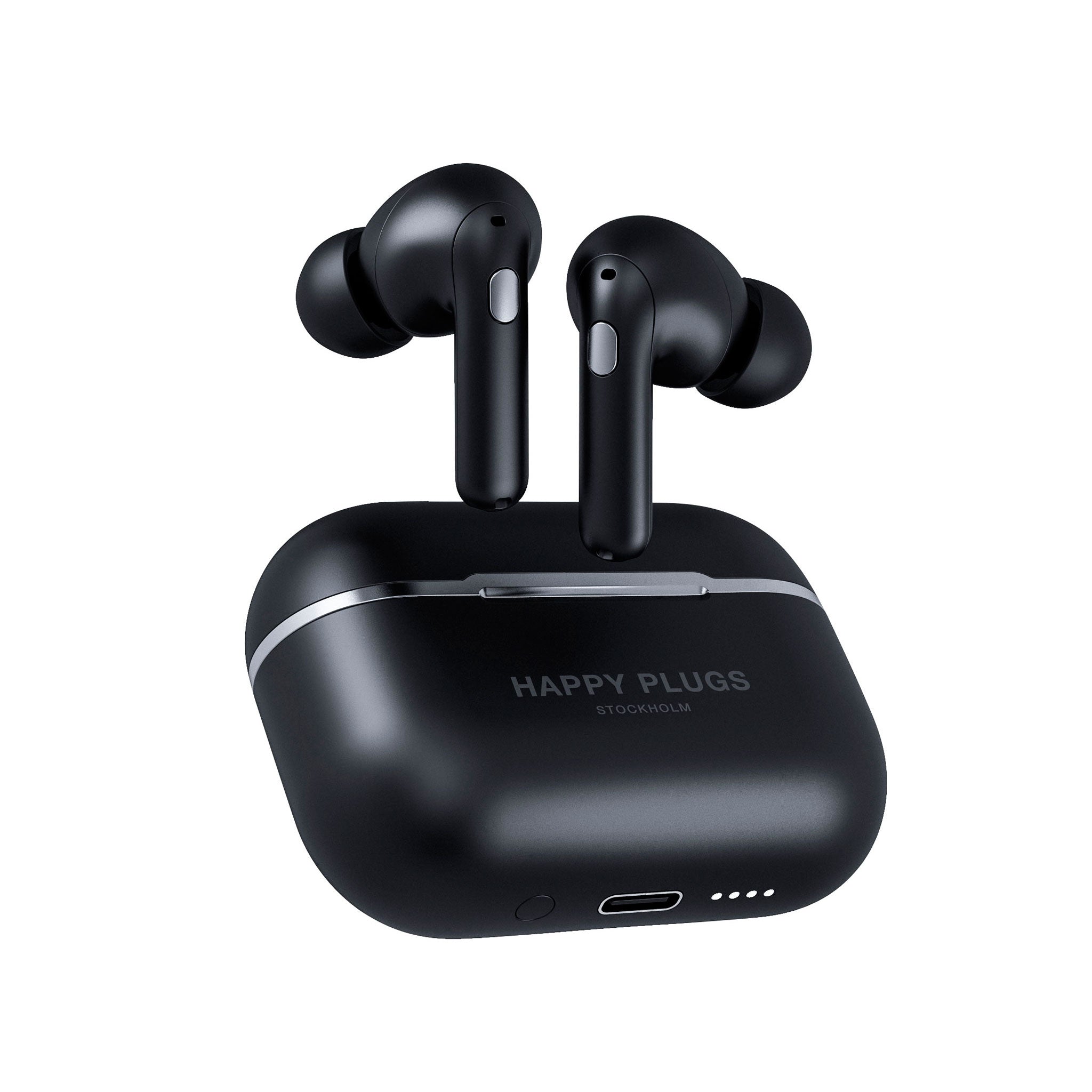 Happy Plugs - Air 1 Zen True Wireless In Ear Headphones - Black