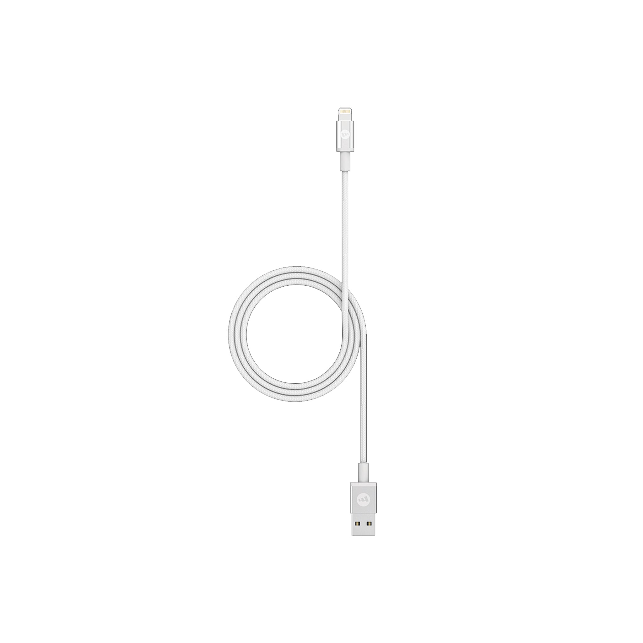 Mophie - Type A To Apple Lightning Cable 3ft - White