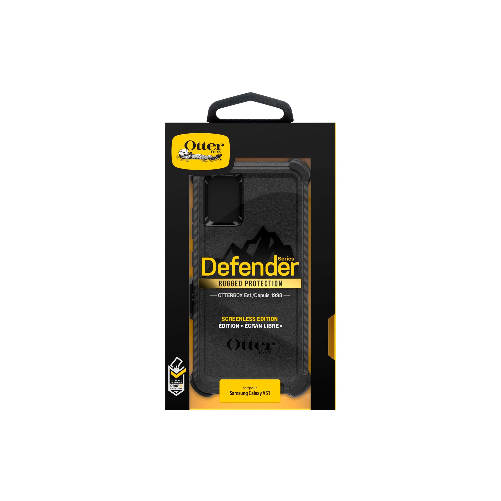OtterBox - Defender Series Samsung Galaxy A51 BLACK