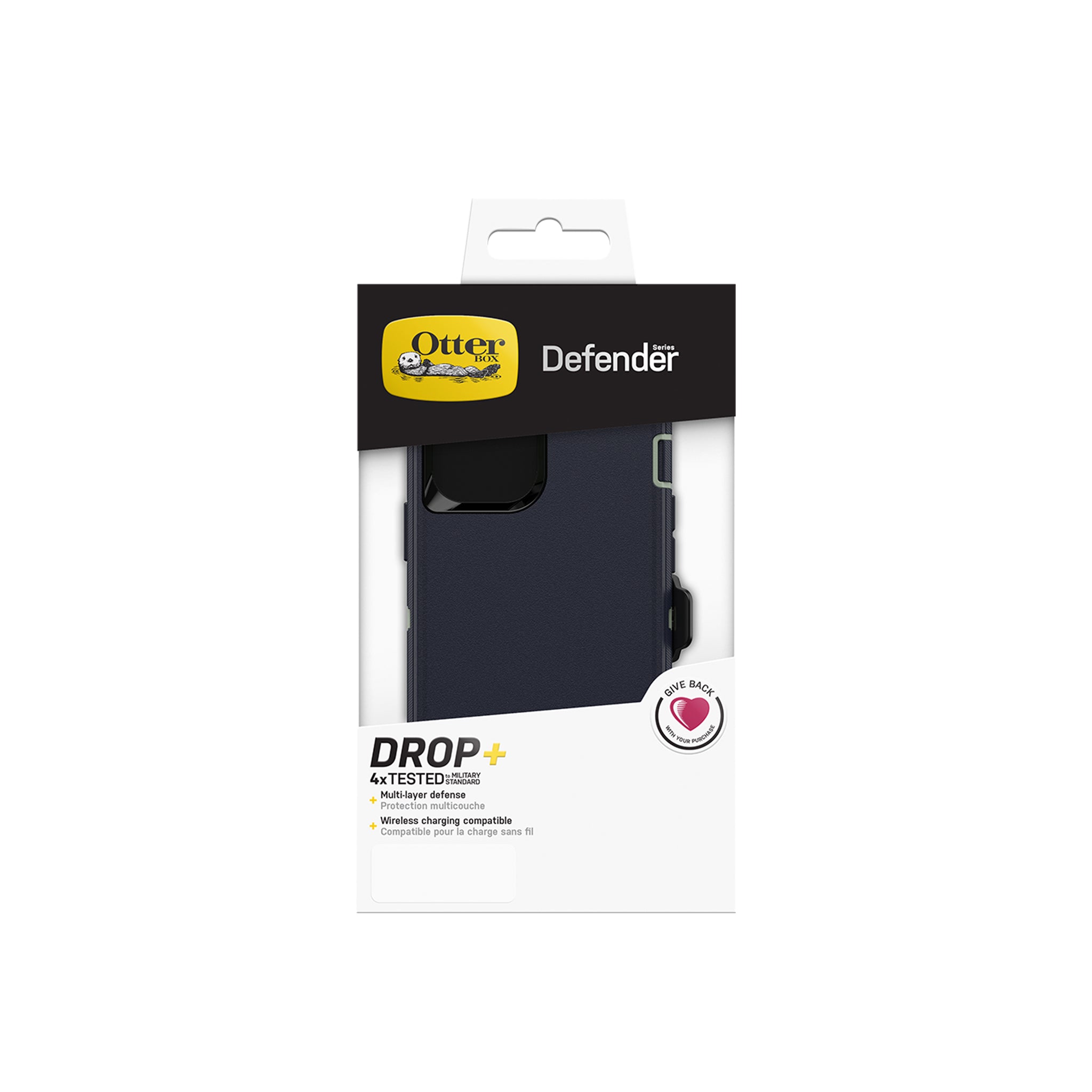 OtterBox - Defender for iPhone 12 / 12 Pro - Varsity Blues