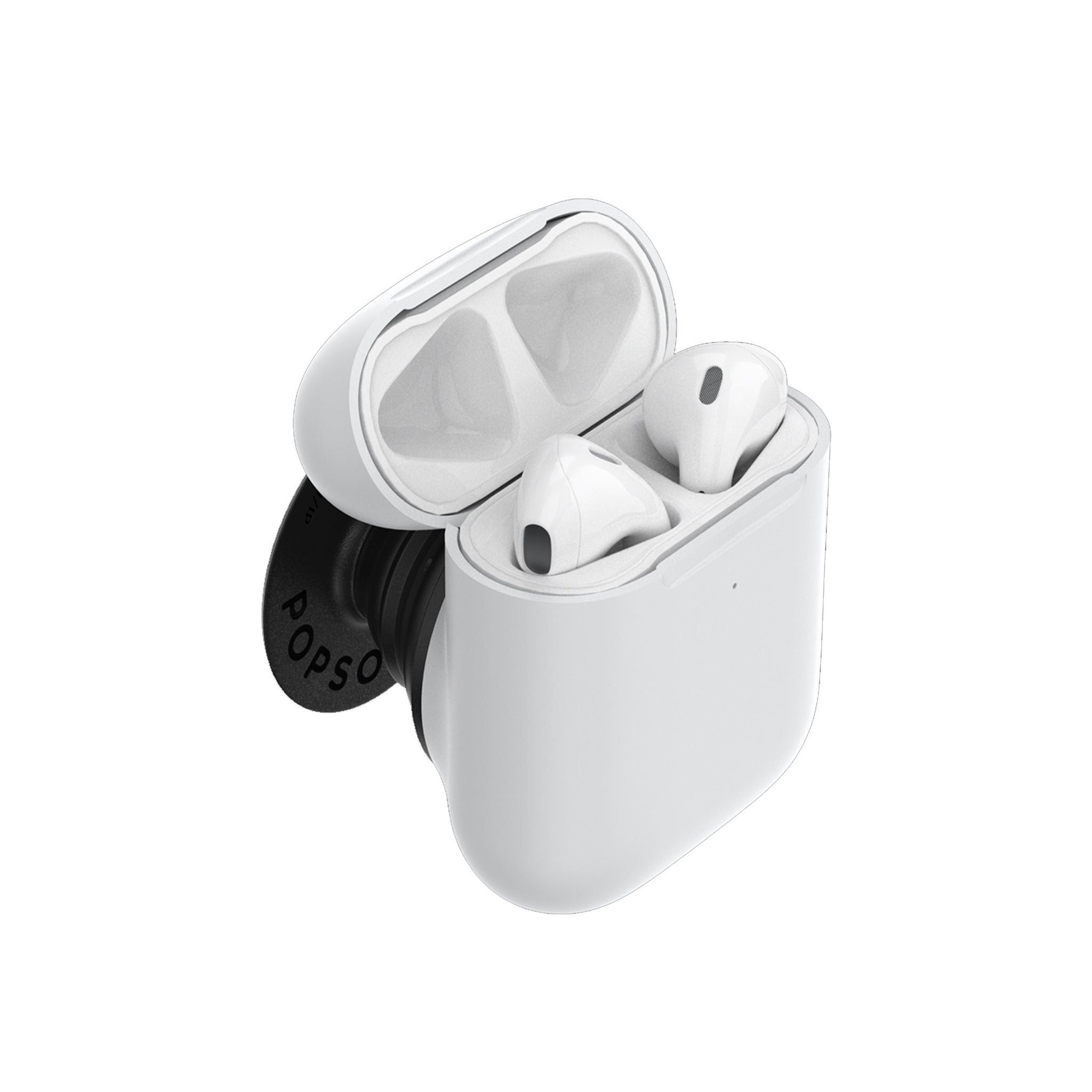Popsockets - Popgrip Swappable Airpods Holder Device Stand And Grip - White