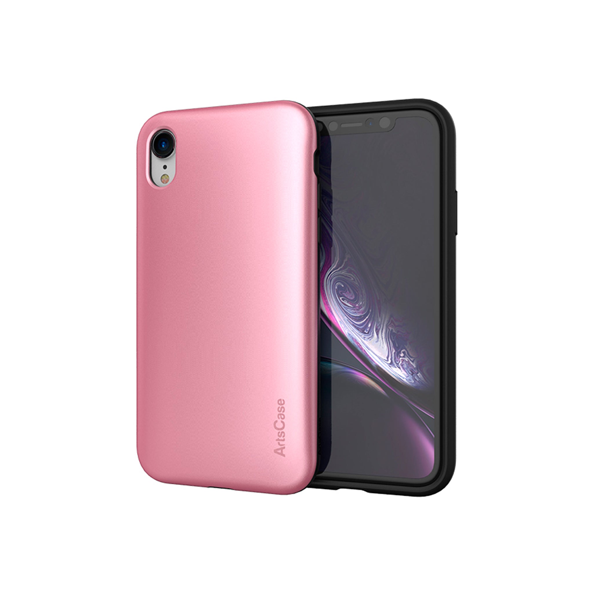 ArtsCase - StrongFit Series for  Apple iPhone Xr -  Rose Gold