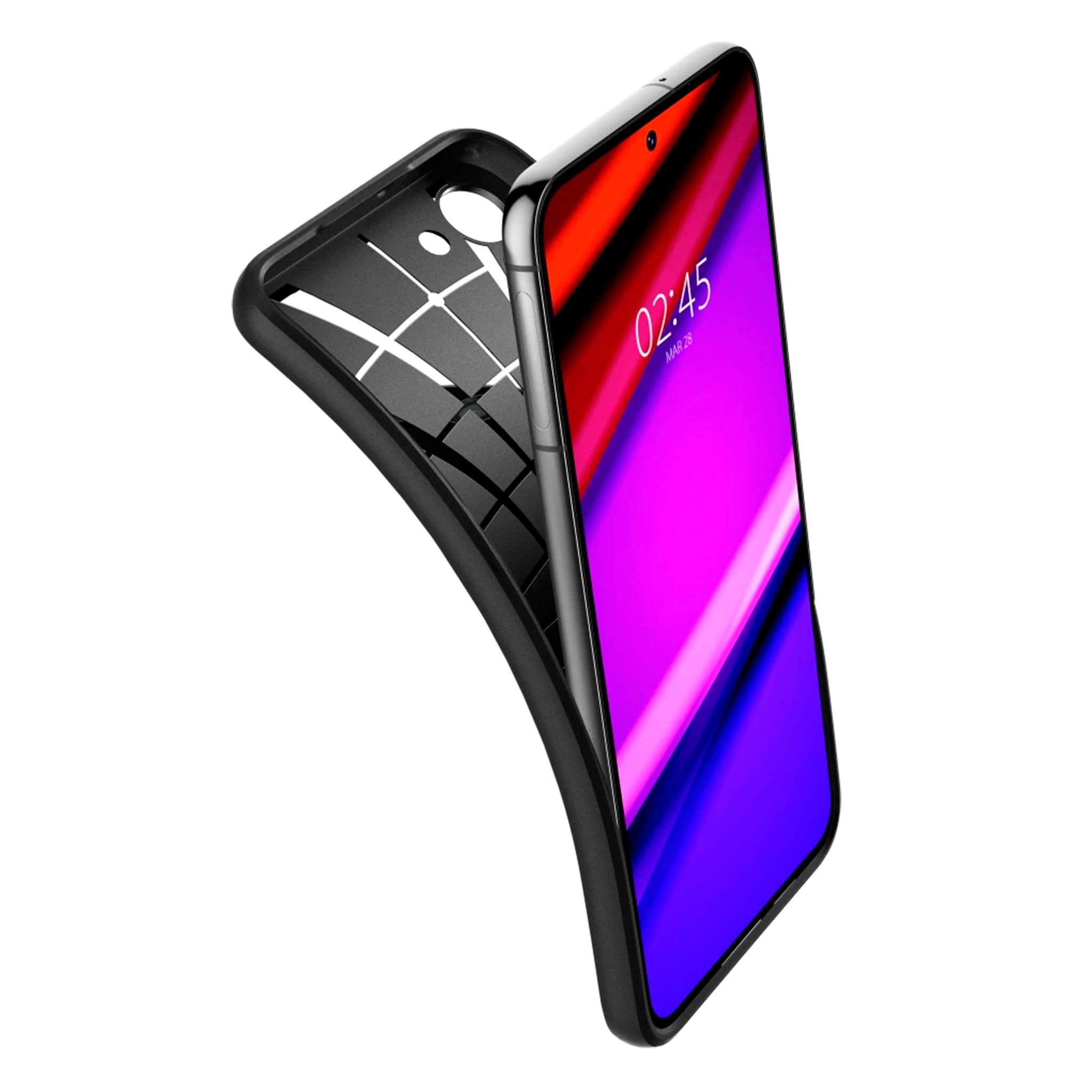 Spigen - Core Armor Matte Case For Samsung Galaxy S23 Plus - Black