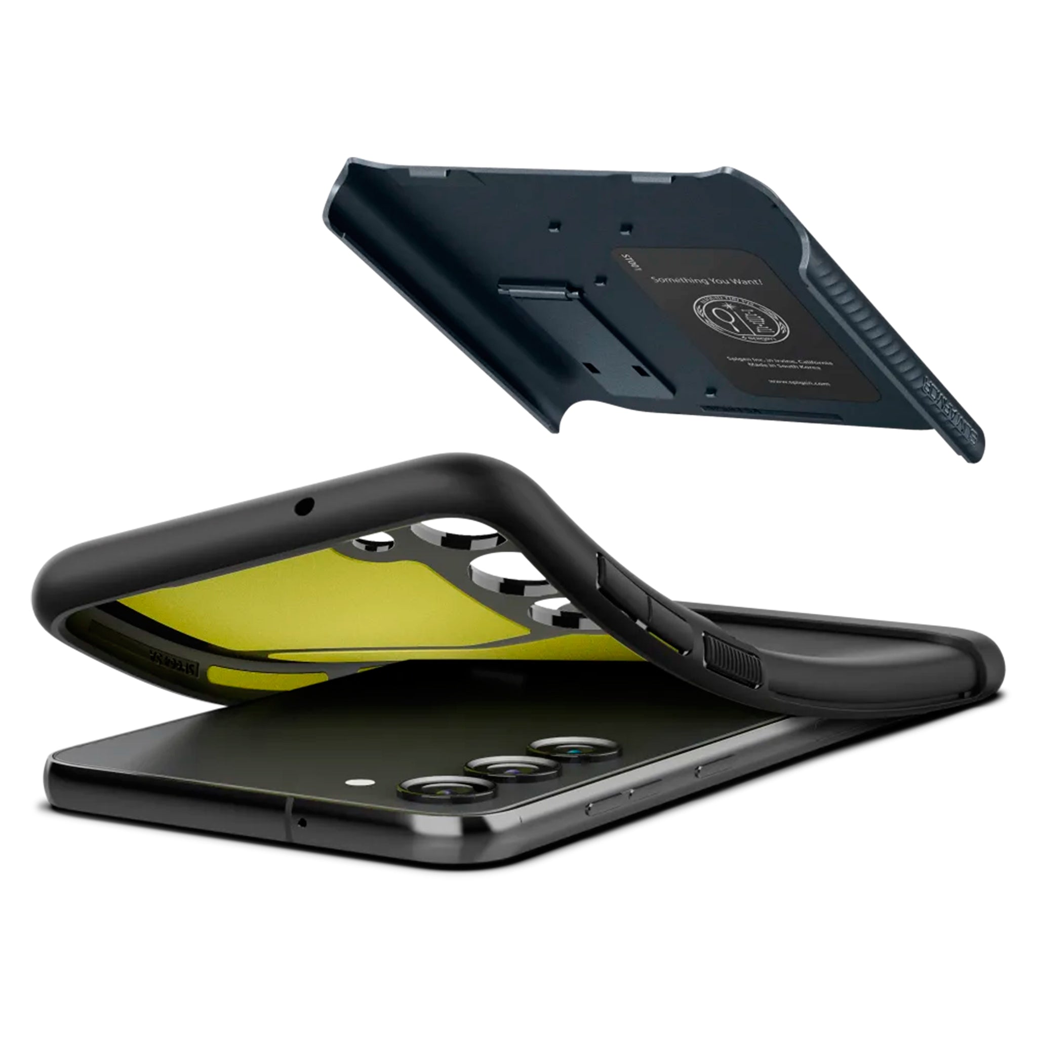 Spigen - Slim Armor Case For Samsung Galaxy S23 - Metal Slate