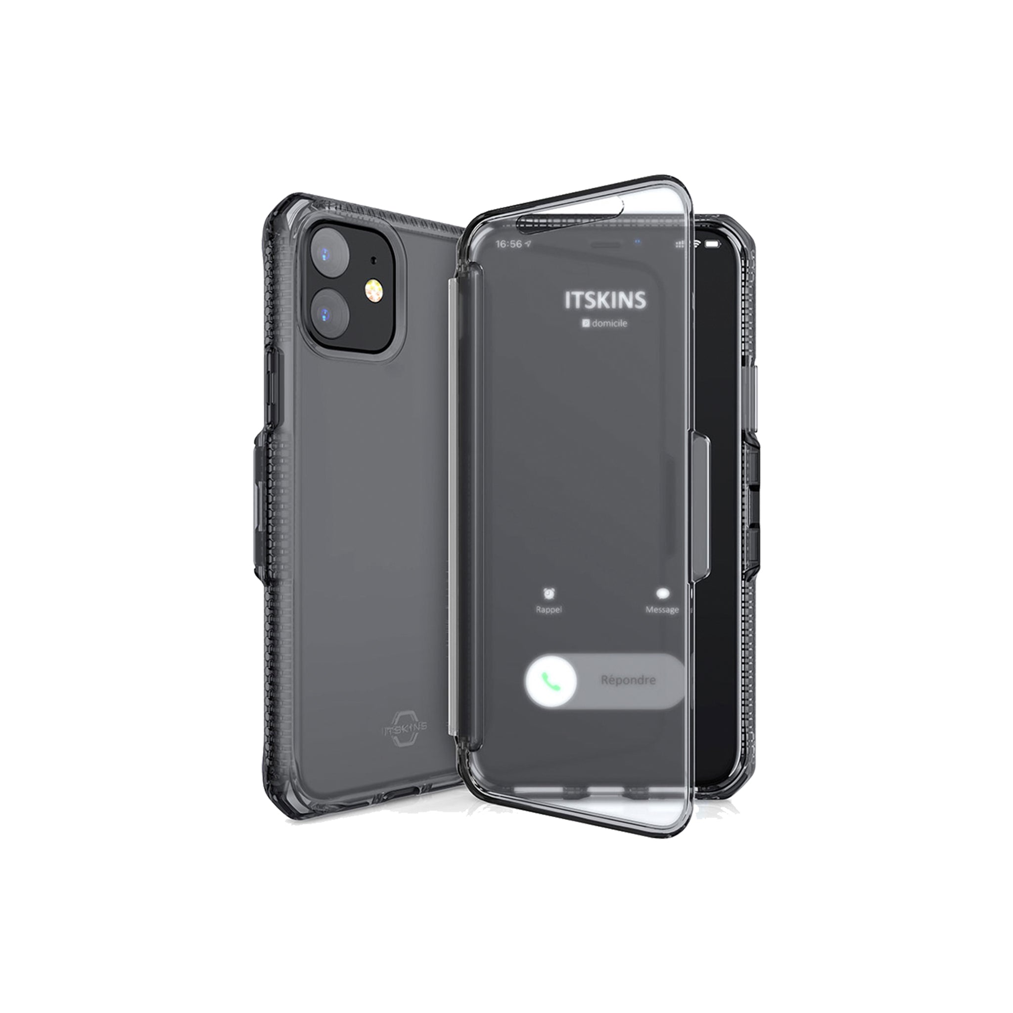 Itskins - Spectrum Vision Clear Case For Apple Iphone 11 - Smoke