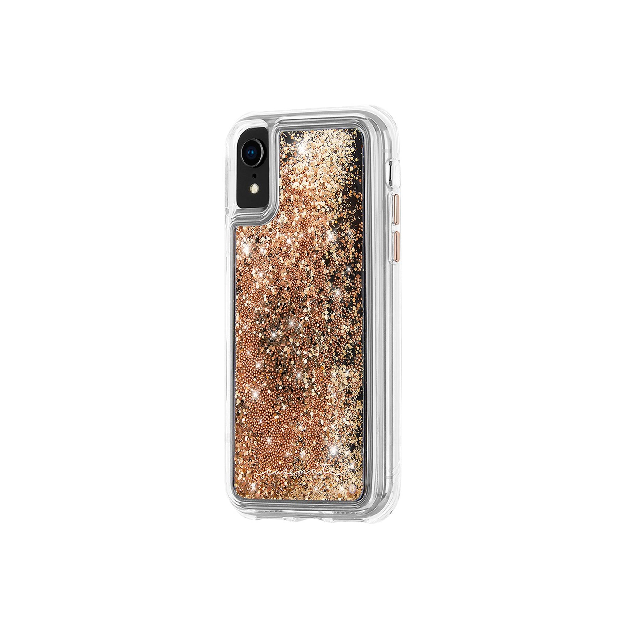 Case-mate - Waterfall Case For Apple iPhone Xr - Gold