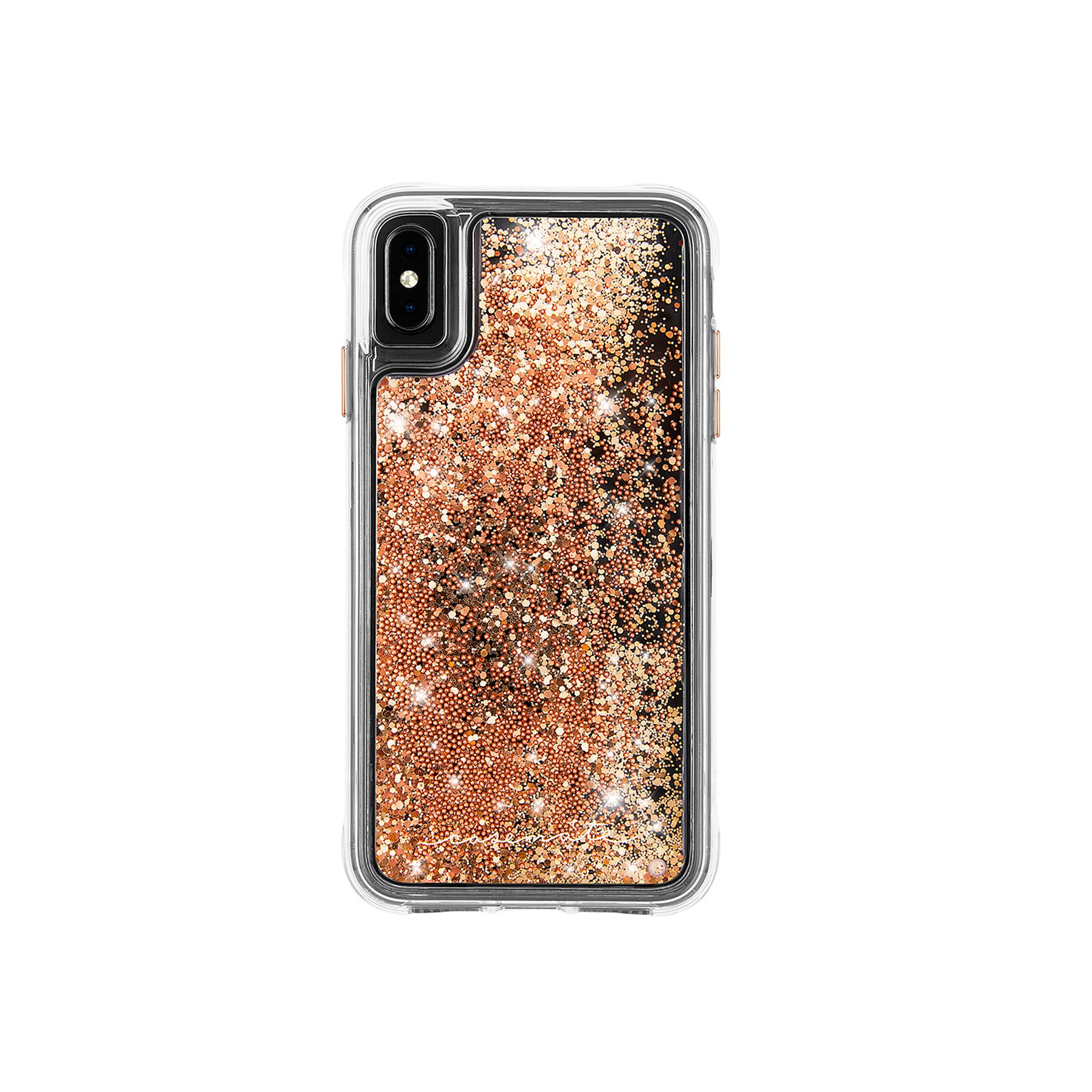 Case-mate - Waterfall Case For Apple iPhone Xs Max - Gold