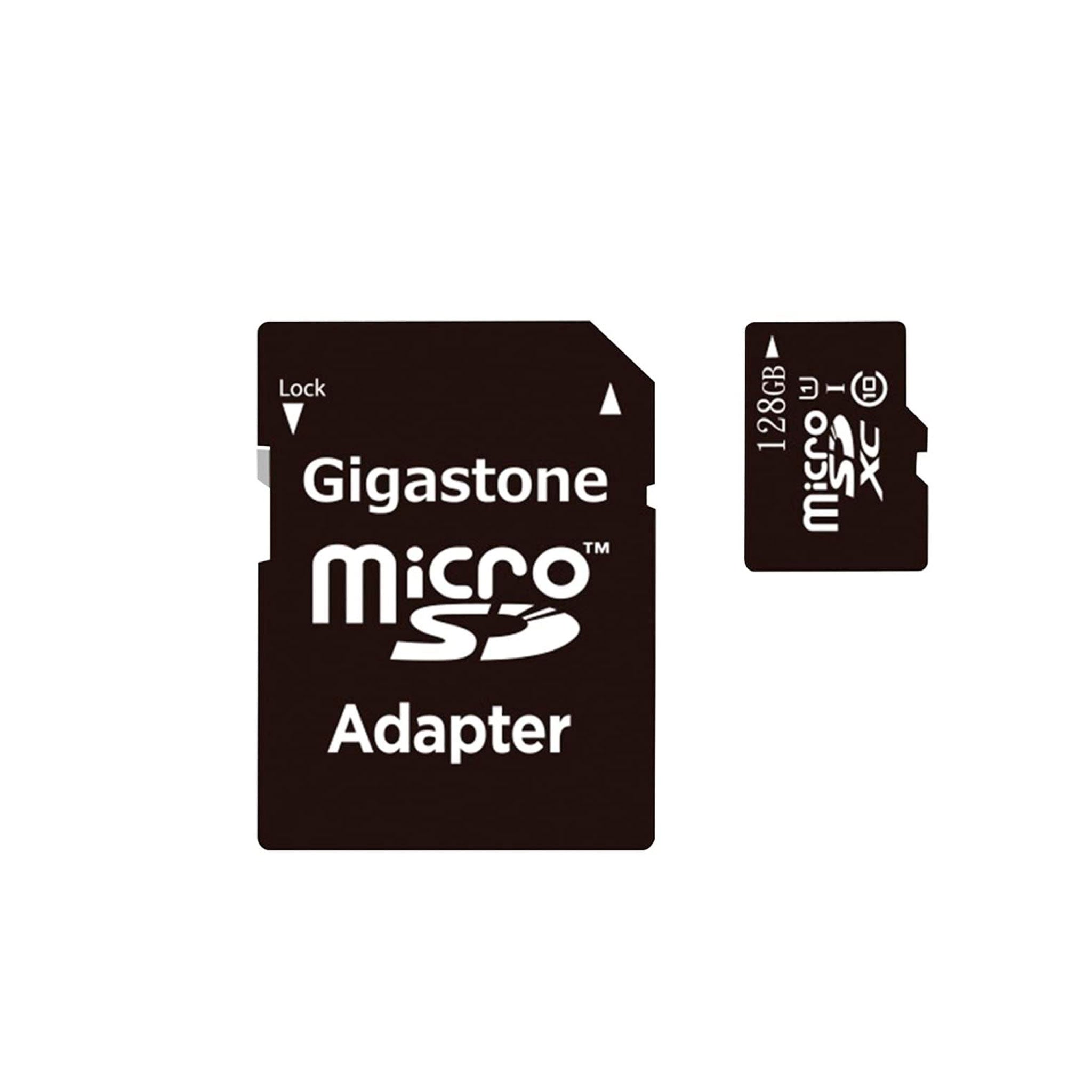 Gigastone - Microsdxc Memory Card 128gb - Black