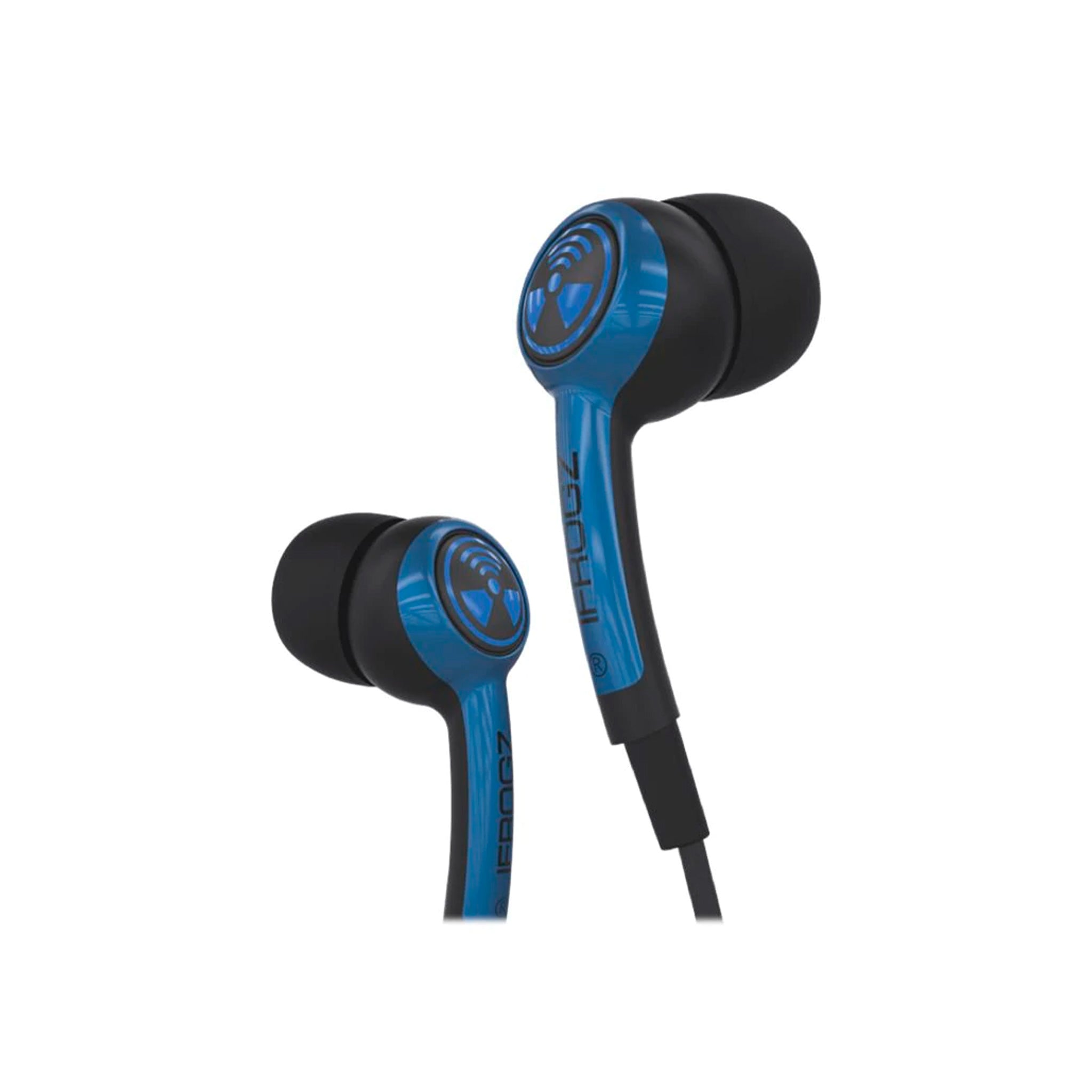 Ifrogz - Plugz In Ear Wired Headphones - Blue