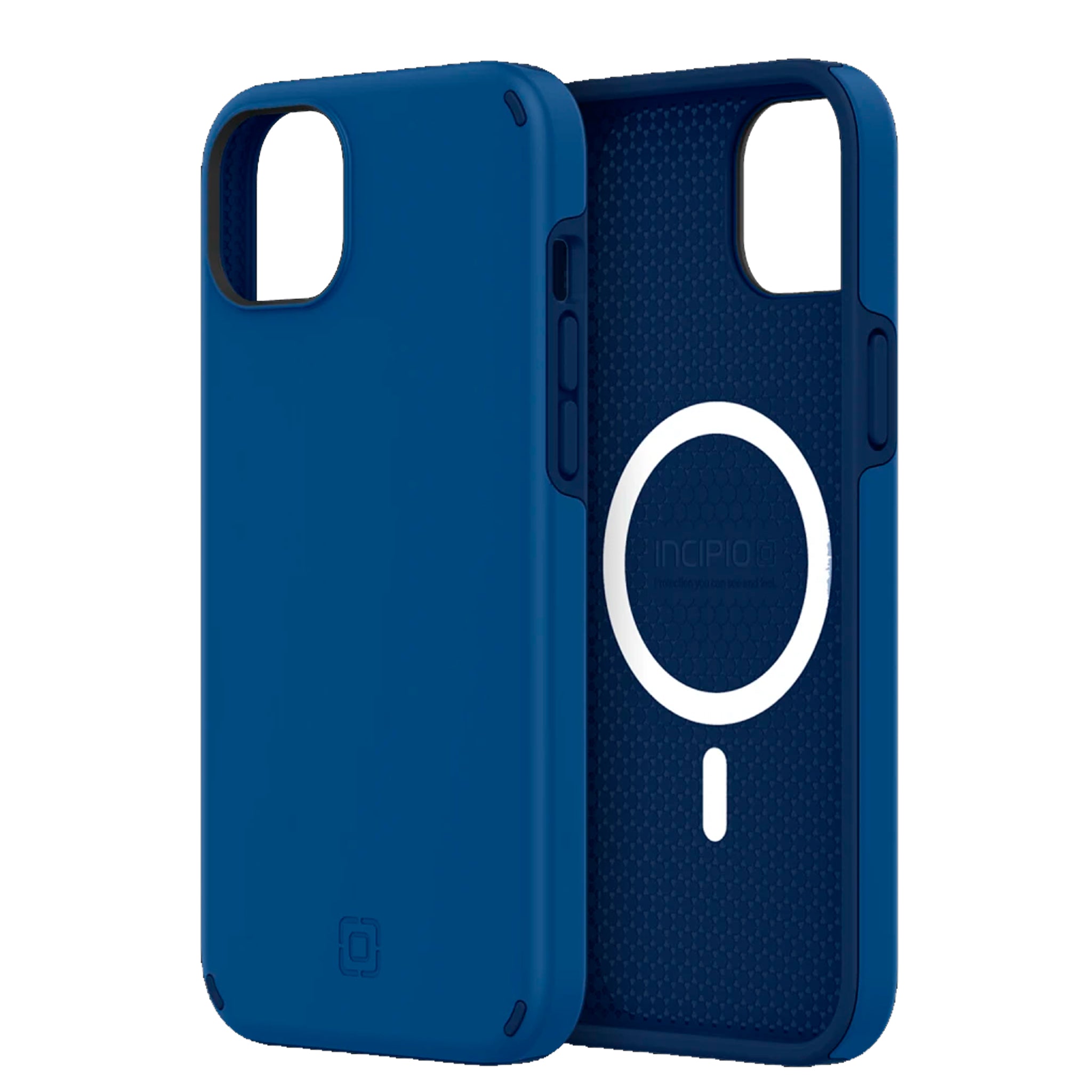 Incipio - Duo Magsafe Case For Apple Iphone 14 Plus - Midnight Navy And Inkwell Blue
