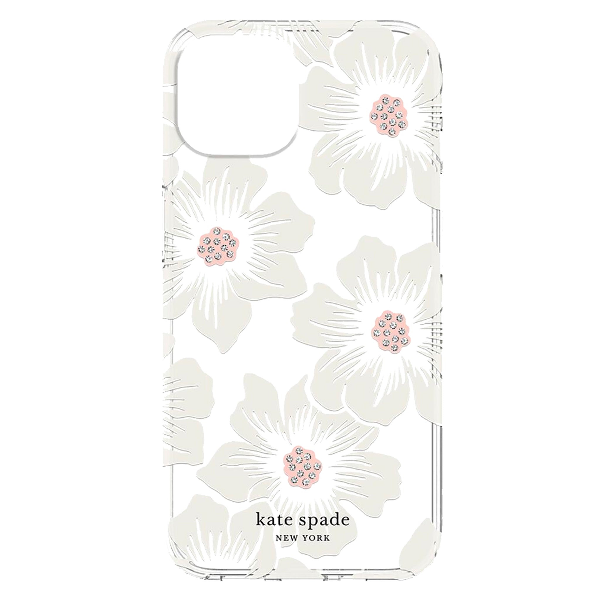 Kate Spade - New York Protective Hardshell Case For Apple Iphone 14 / Iphone 13 - Hollyhock Floral