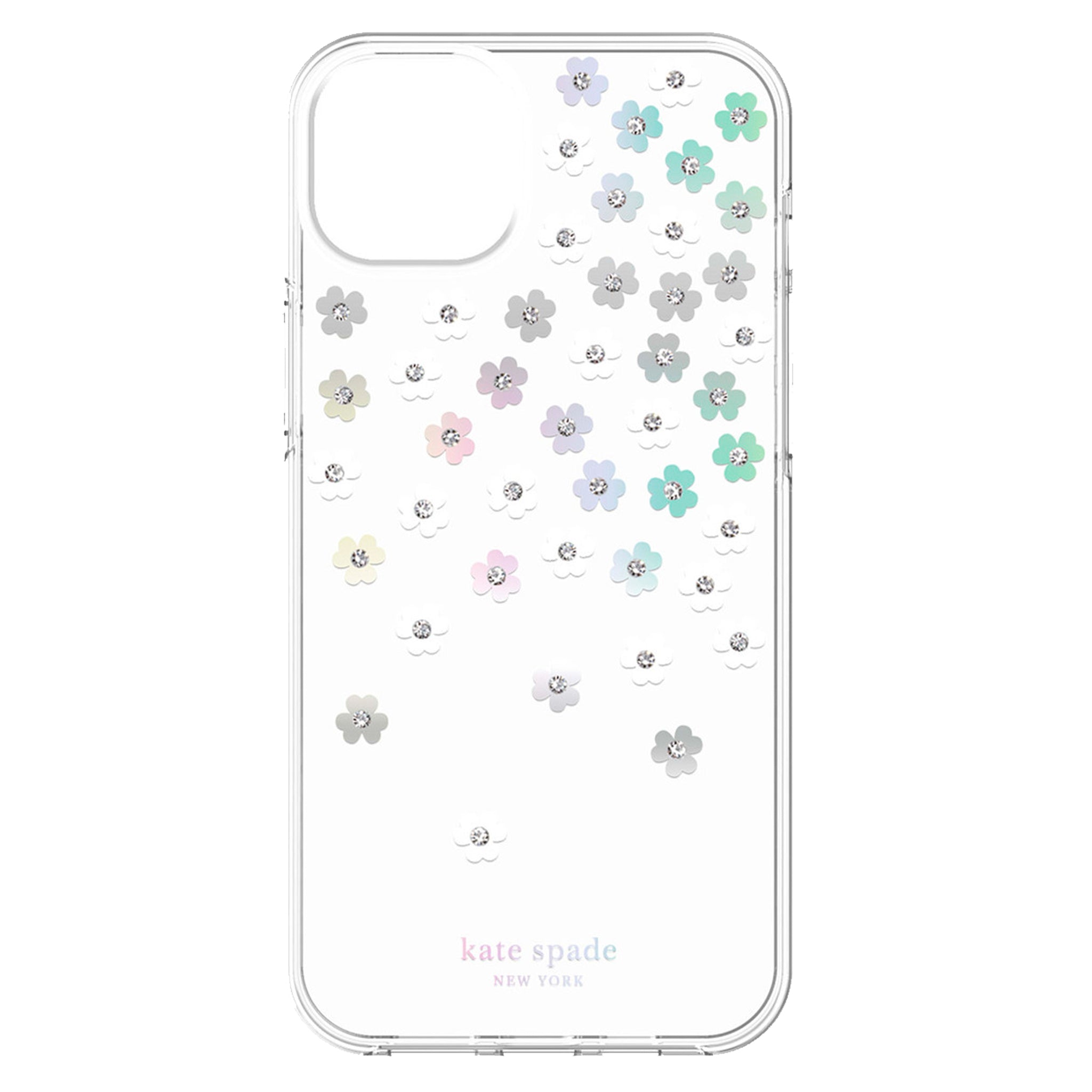Kate Spade - New York Protective Hardshell Case For Apple Iphone 14 Pro - Scattered Flowers