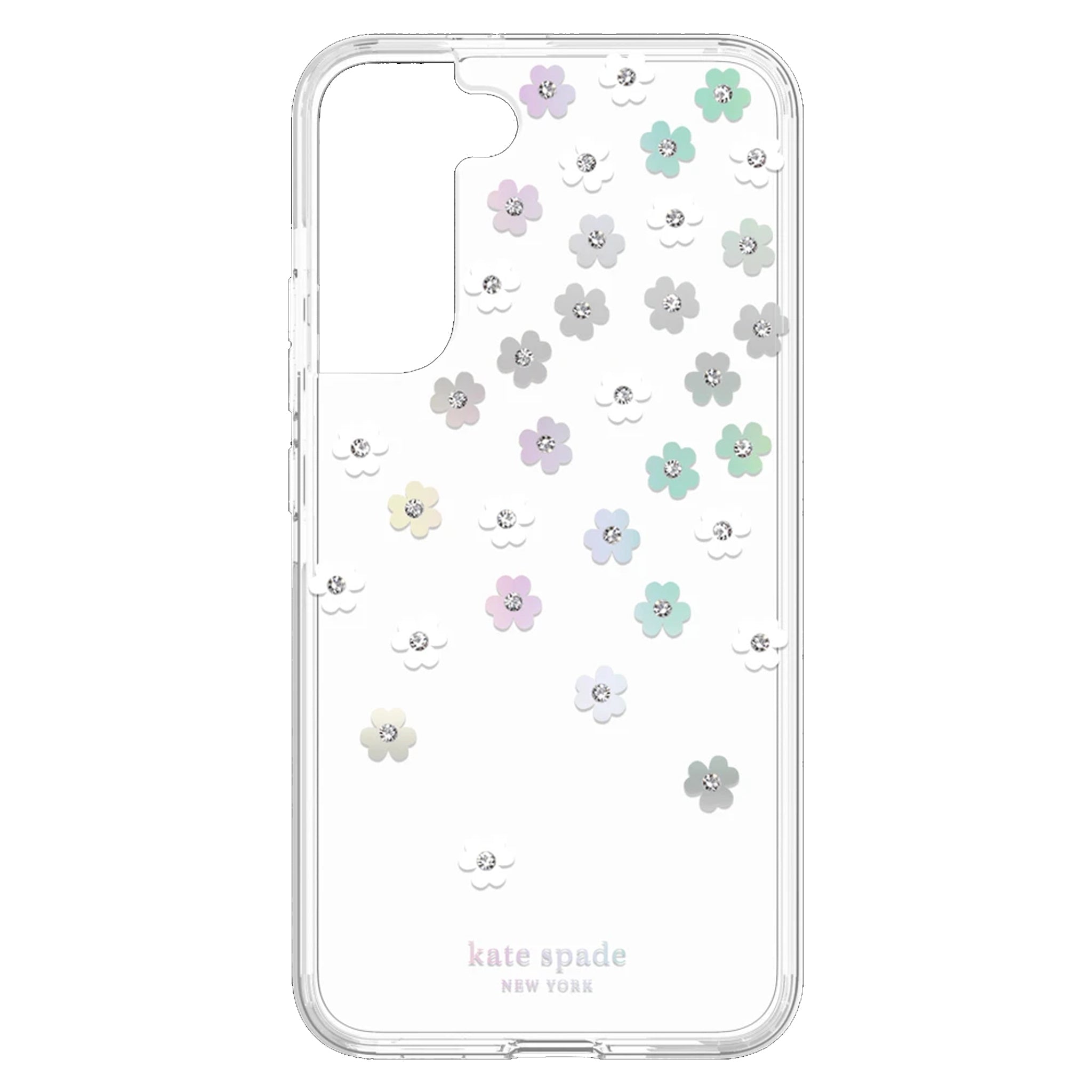 Kate Spade - New York Defensive Hardshell Case For Samsung Galaxy S22 - Scattered Flowers