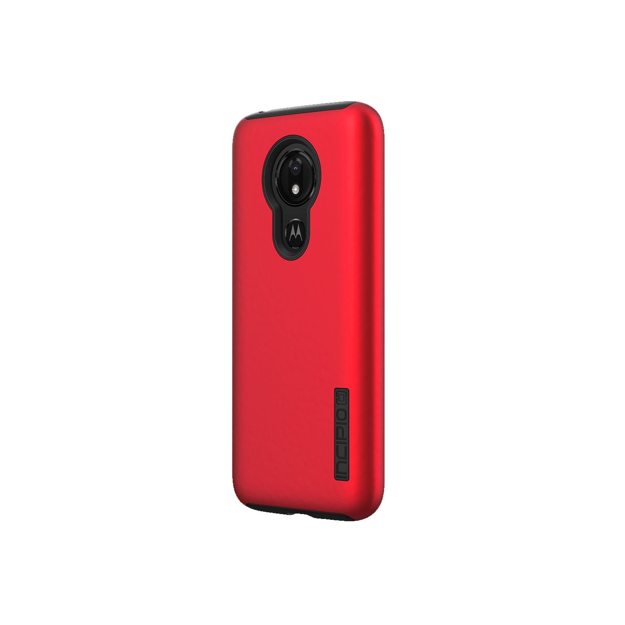 Incipio - DualPro Case For Motorola Moto G7 Power - Iridescent Red And Black