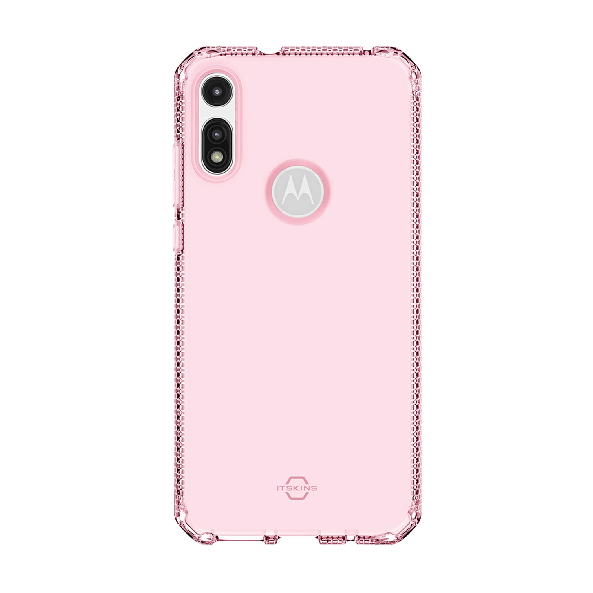 Itskins - Spectrum Clear Case For Motorola Moto E - Light Pink