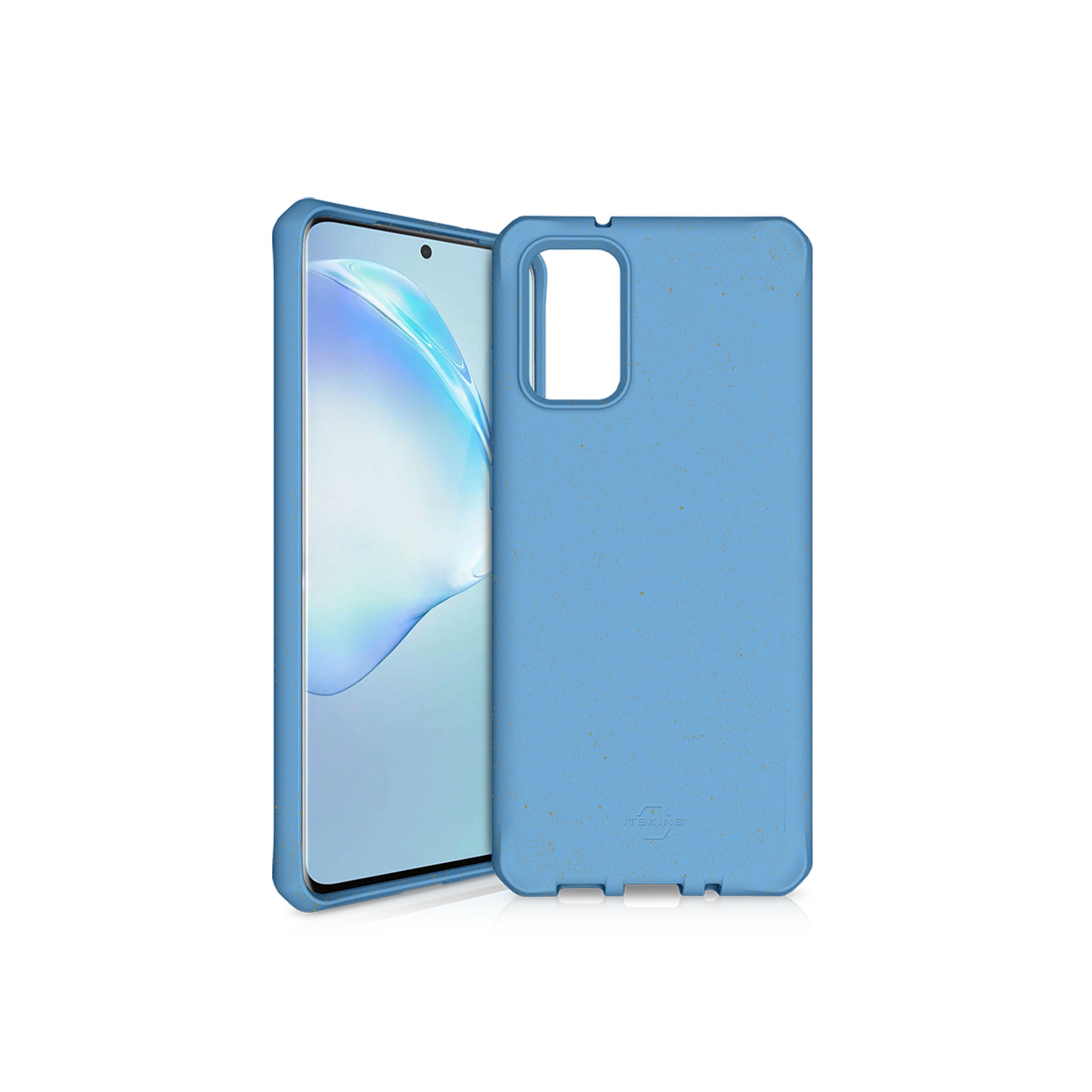 Itskins - Feroniabio Terra Biodegradable Case For Samsung Galaxy S20 Plus - Blue