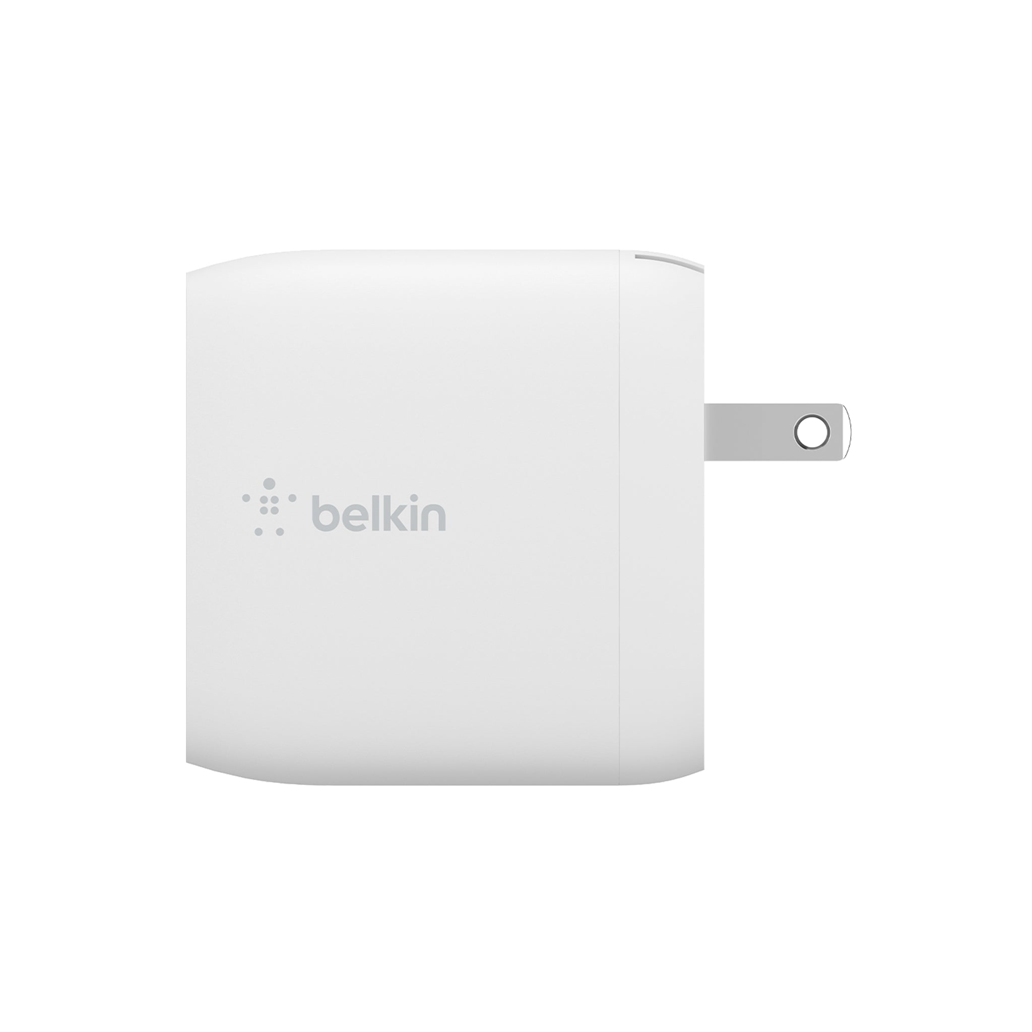 Belkin - Dual Port Usb A 24w Wall Charger With Usb A To Usb C Cable 3ft - White