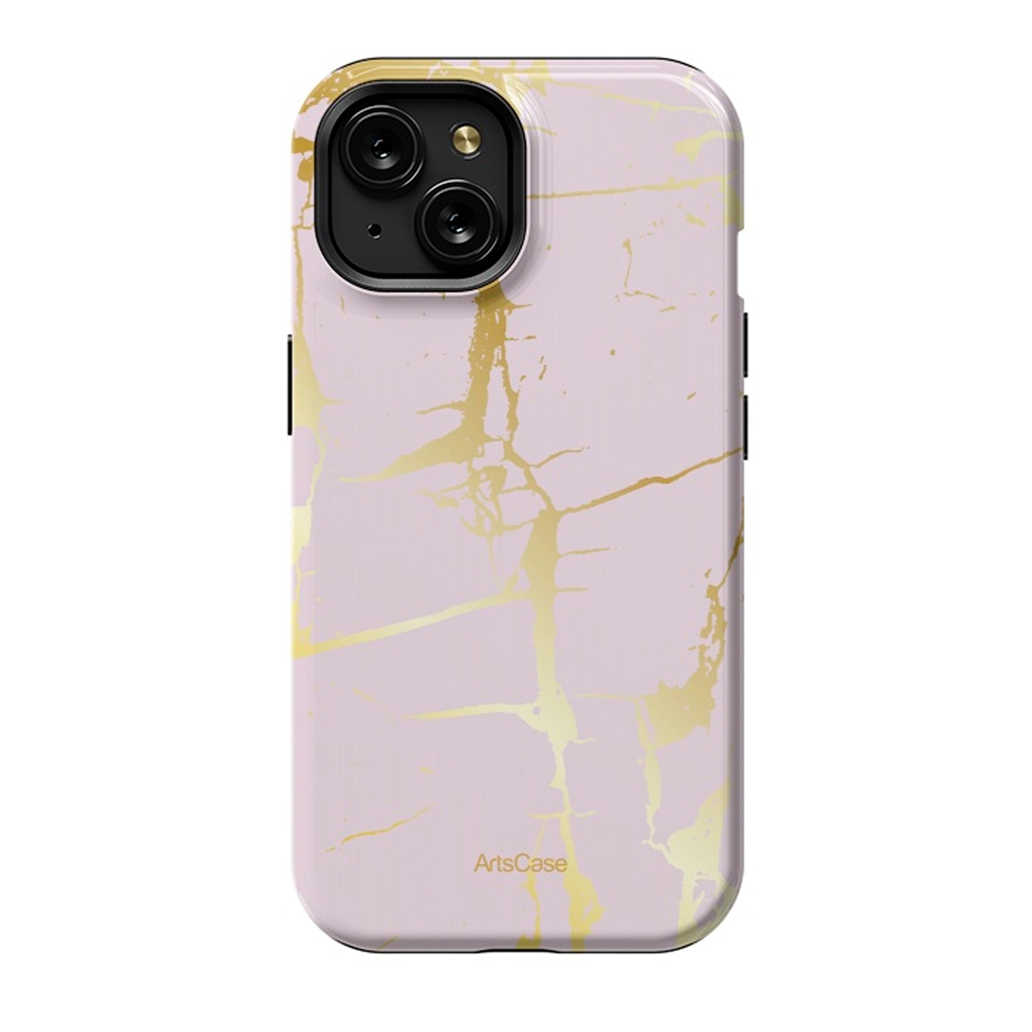 Protective Cover Case - Design Marble Gold Grunge.