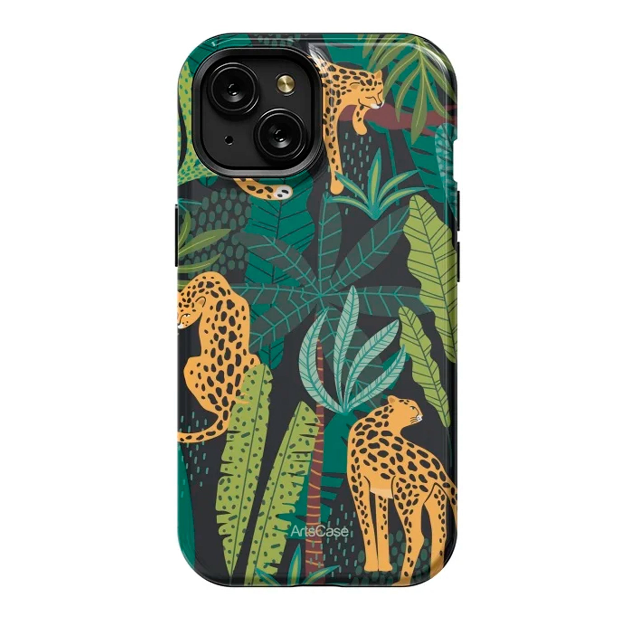 Protective Cover Case - Design Morning Jungle.