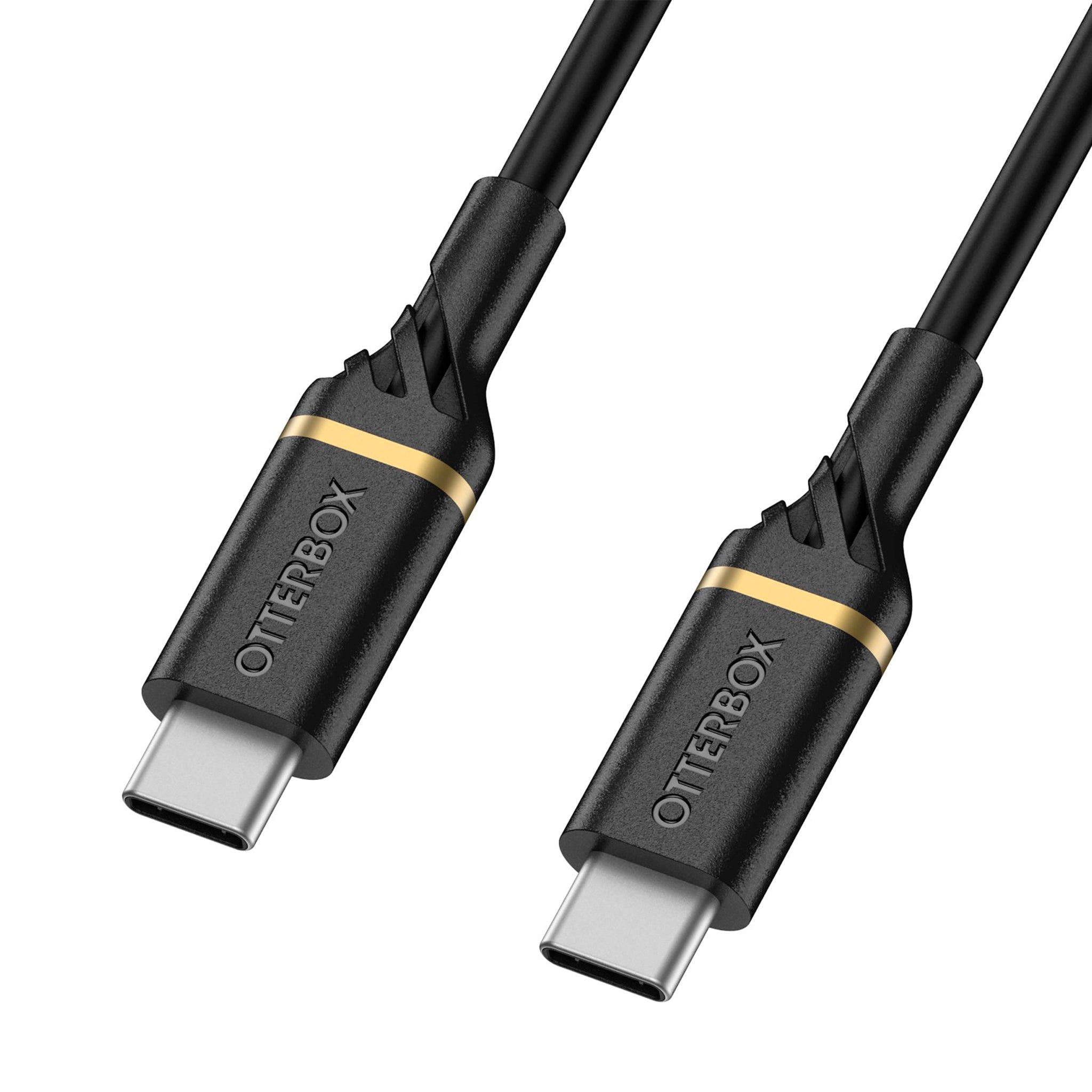 OtterBox - USB-C to USB-C Fast Charge Cable 1M - BLACK SHIMMER