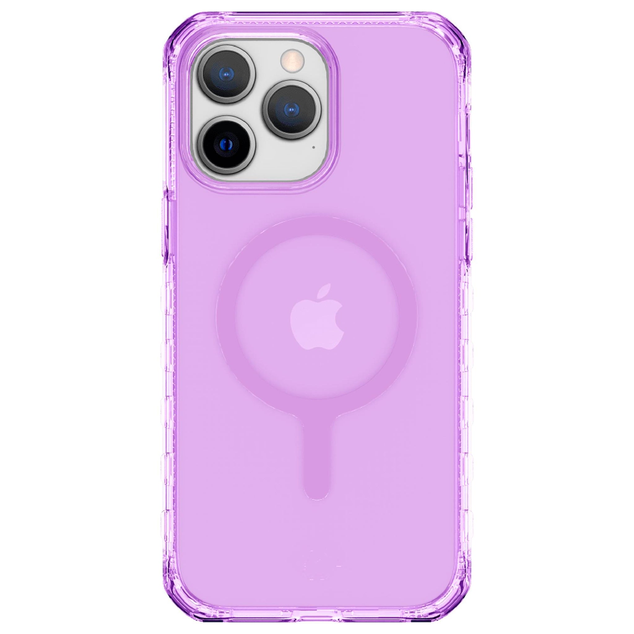 Itskins - Supreme_r Clear Magsafe Case For Apple Iphone 14 Pro Max - Light Purple