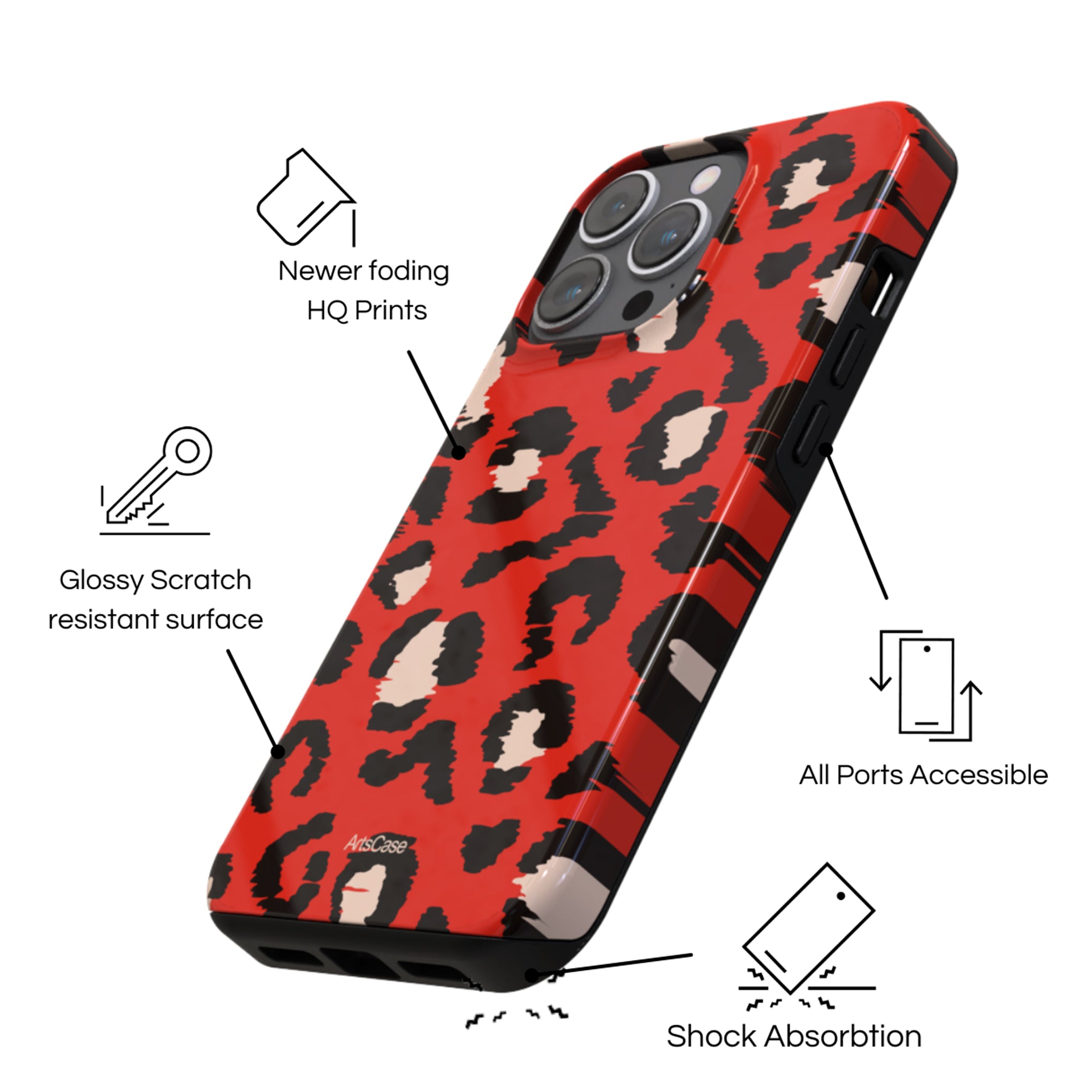 Protective Cover Case - Design Allure Chita.