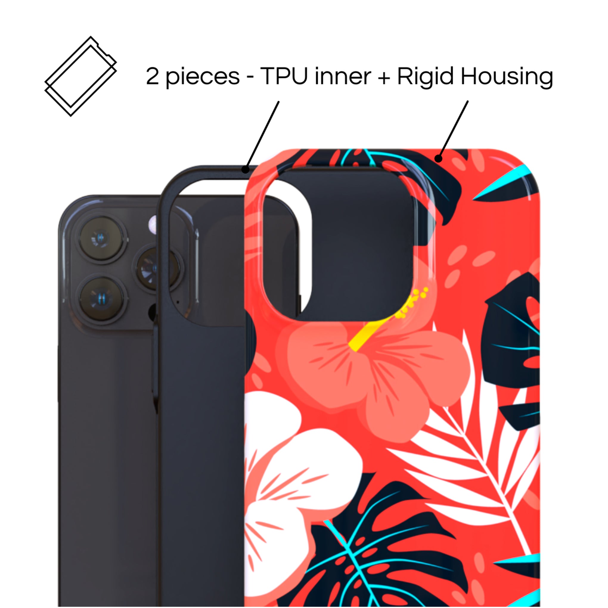 Protective Cover Case - Design Aloha.