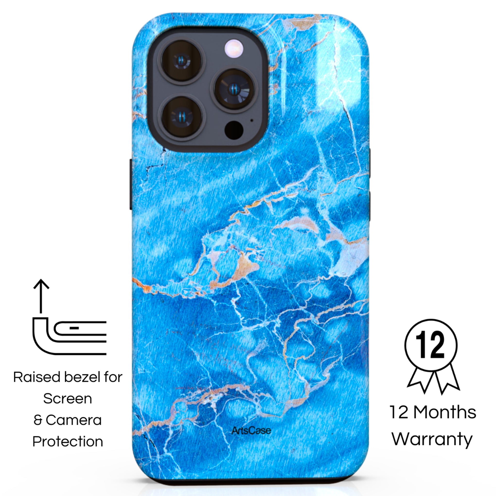 Protective Cover Case - Design Blue Sky.