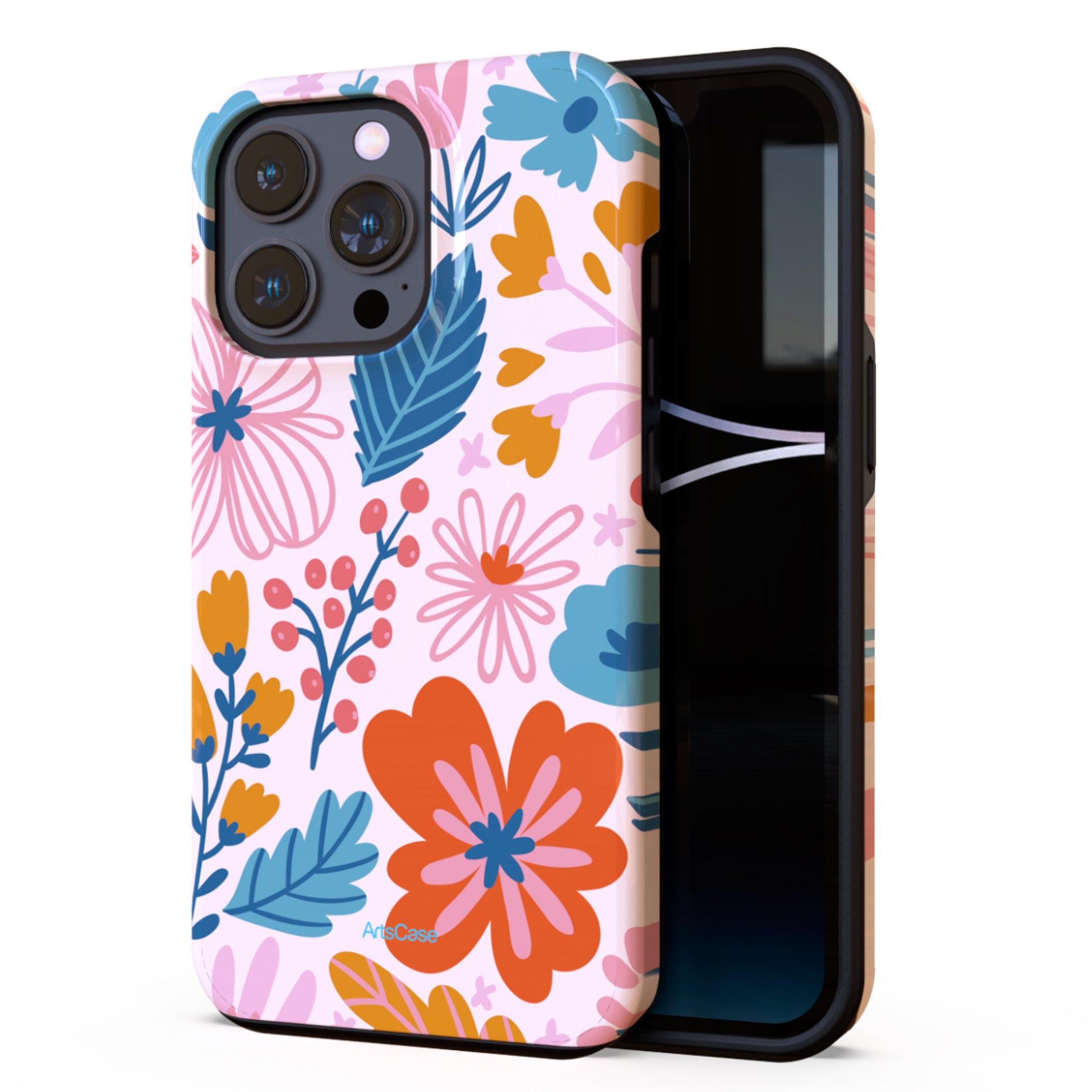 Protective Cover Case - Design Botanical Floral I.