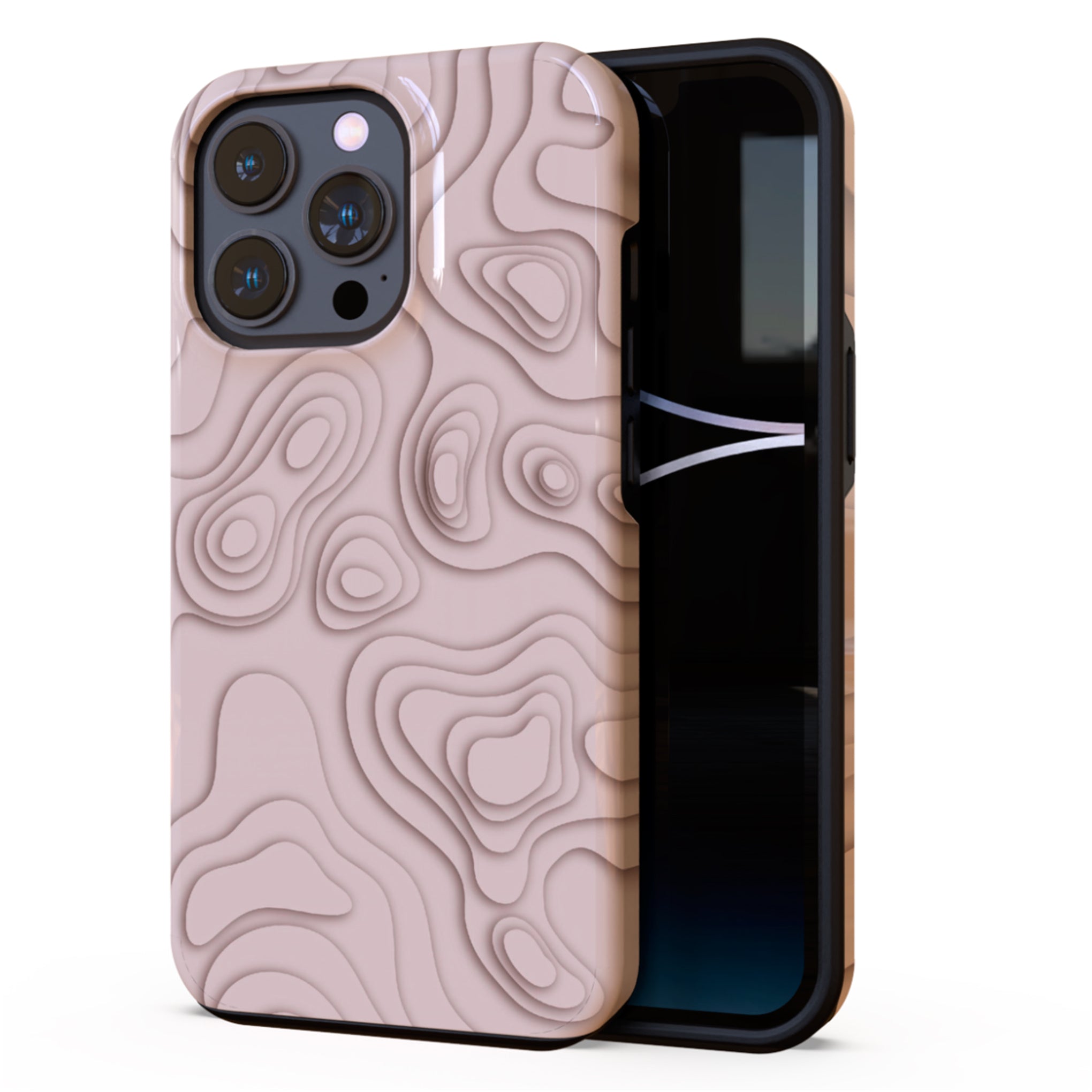 Protective Cover Case - Design Minimalist Curves.