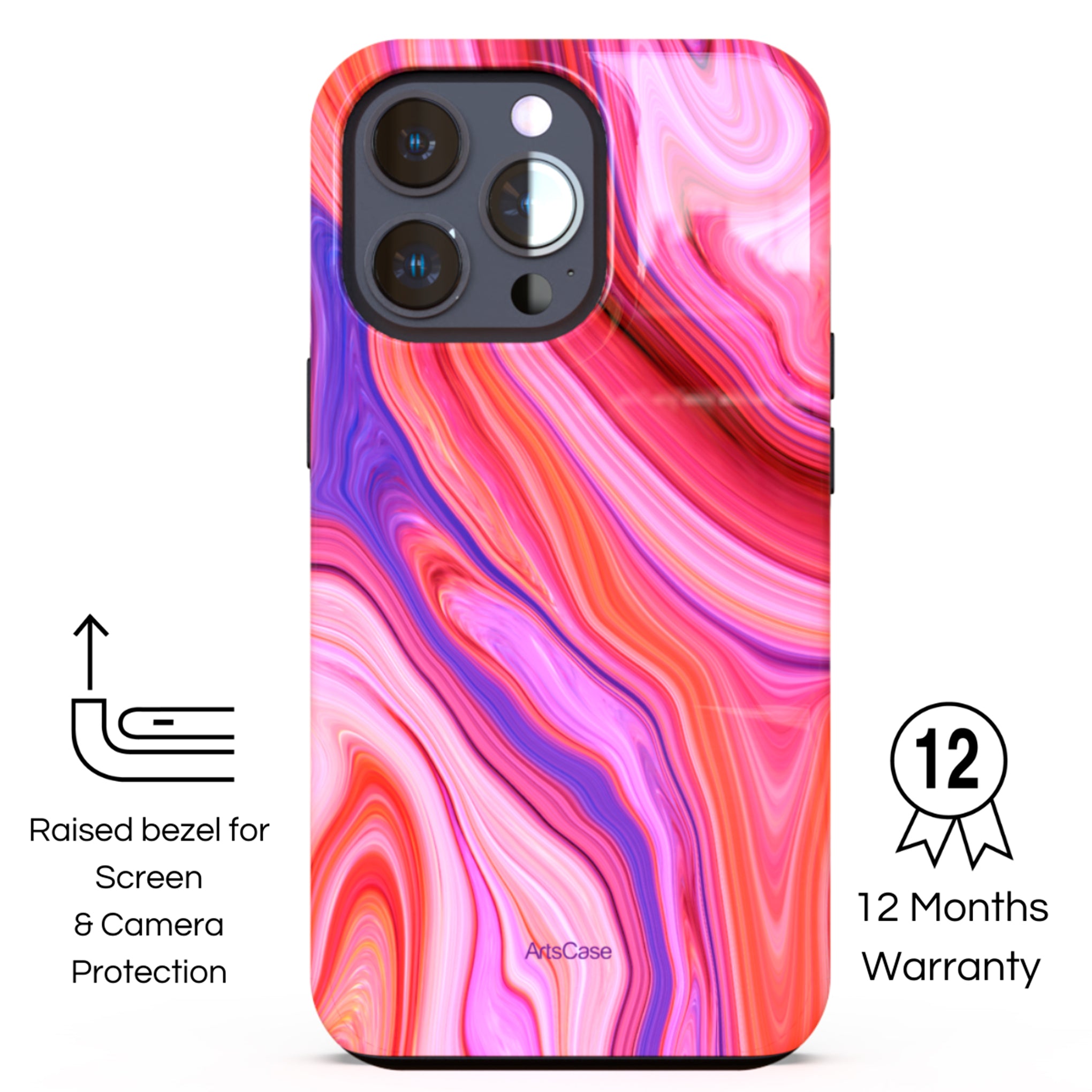 Protective Cover Case - Design Party in Colors.