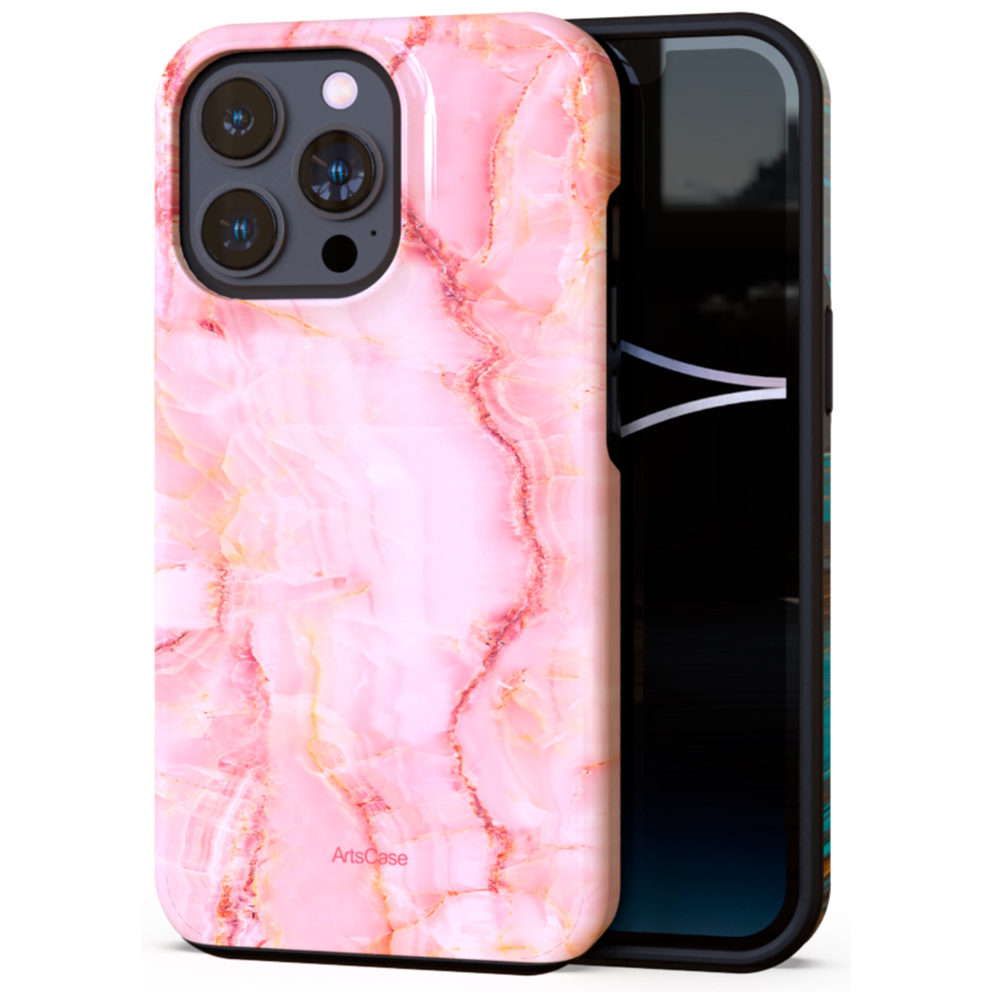 Protective Cover Case - Design Pink Salt Flats.