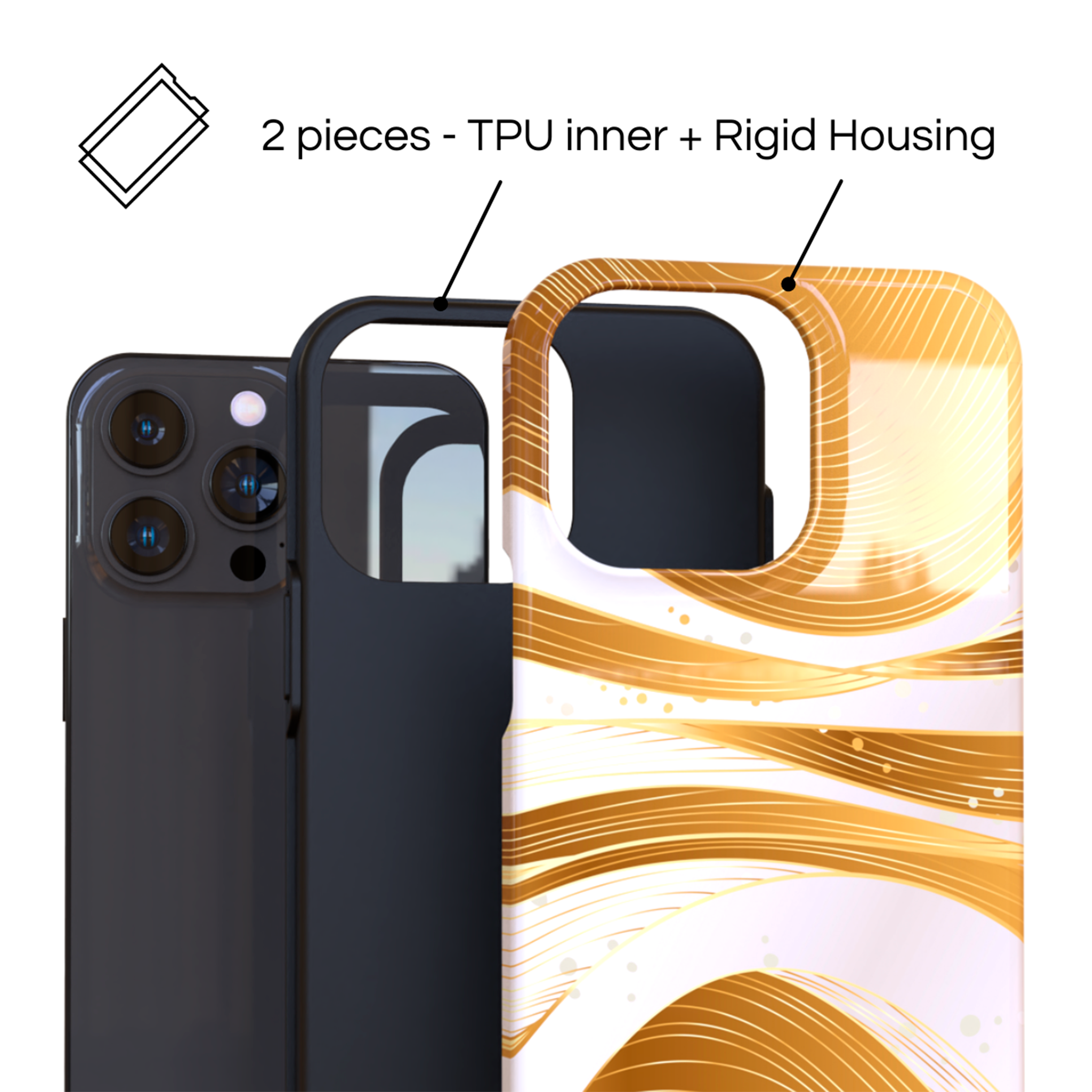 Protective Cover Case - Design Radiance.