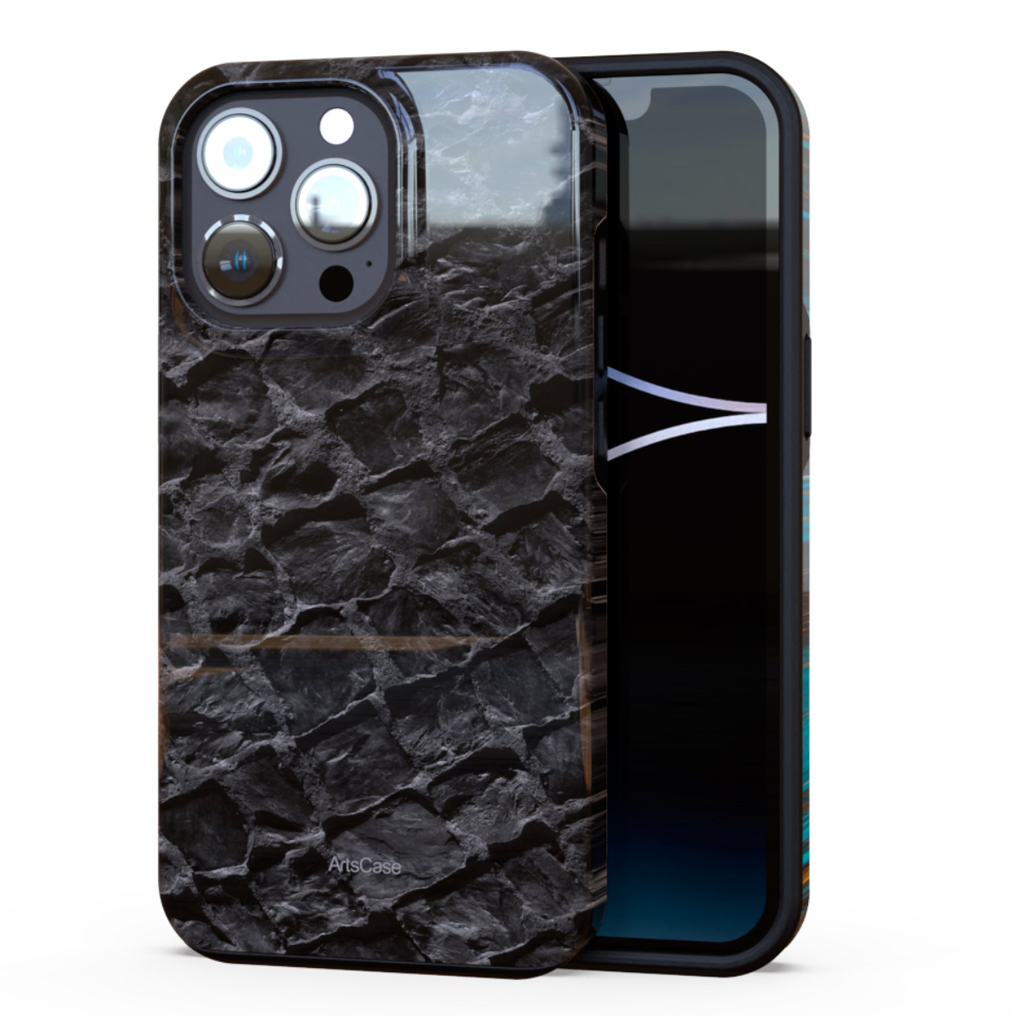 Protective Cover Case - Design River Rock.