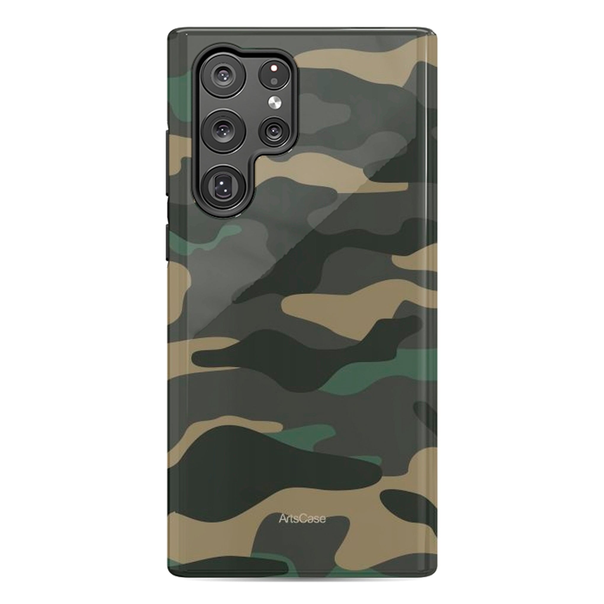 Protective Cover Case - Design Green Camo.