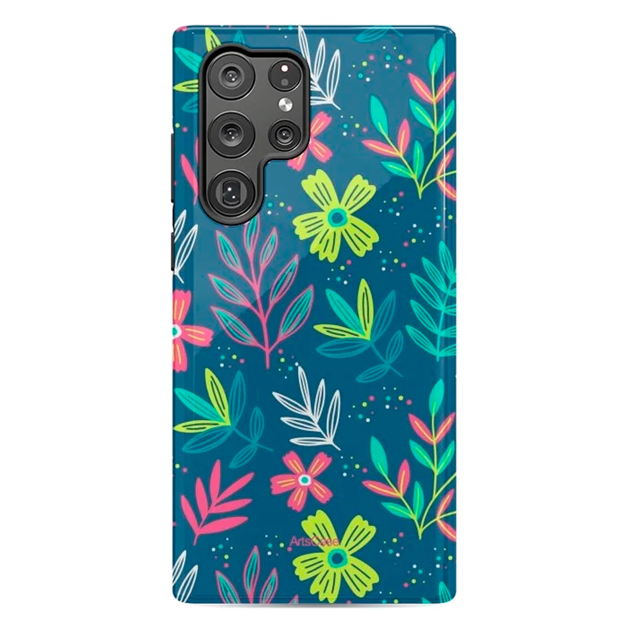 Protective Cover Case - Design WildFlowers 01.