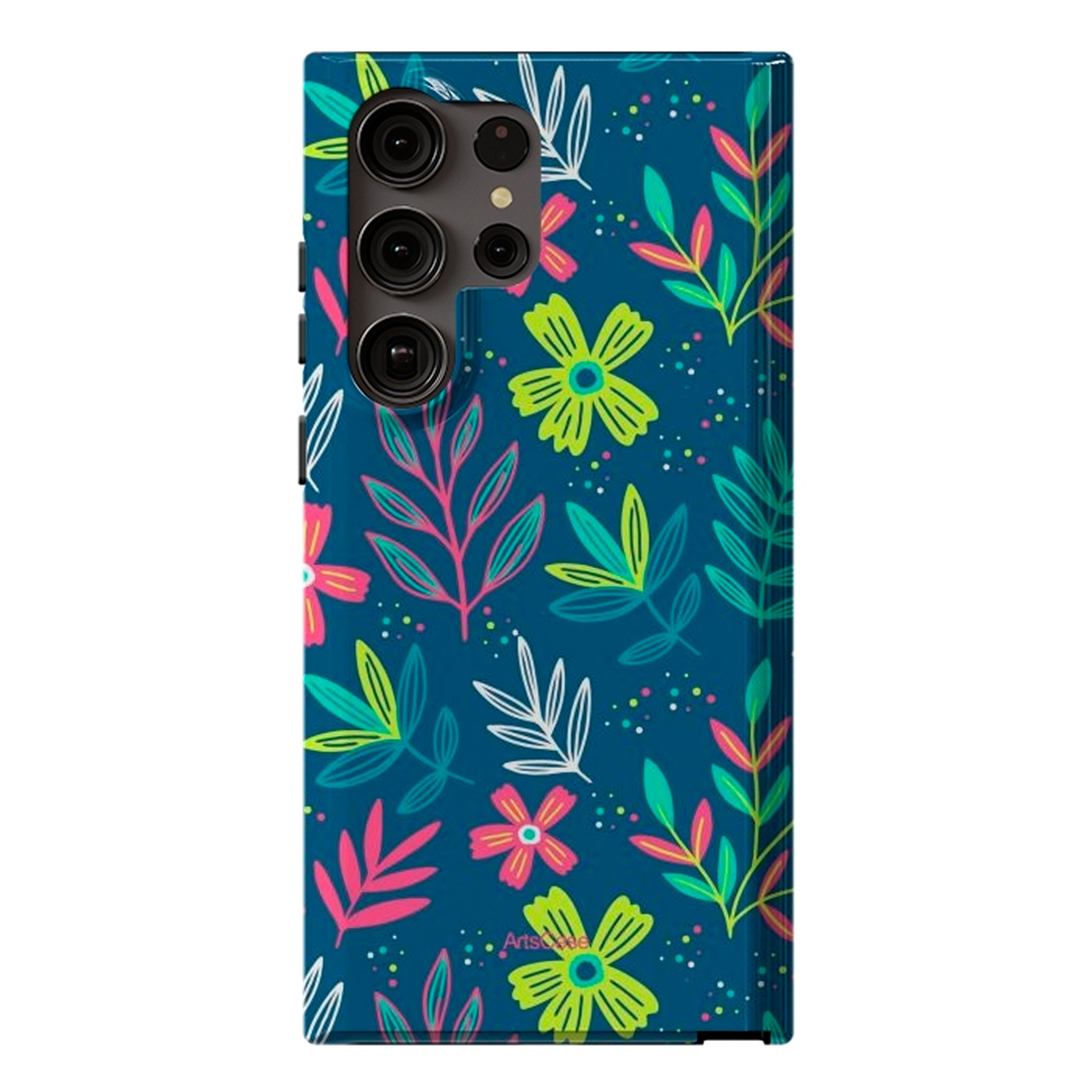 Protective Cover Case - Design WildFlowers 01.