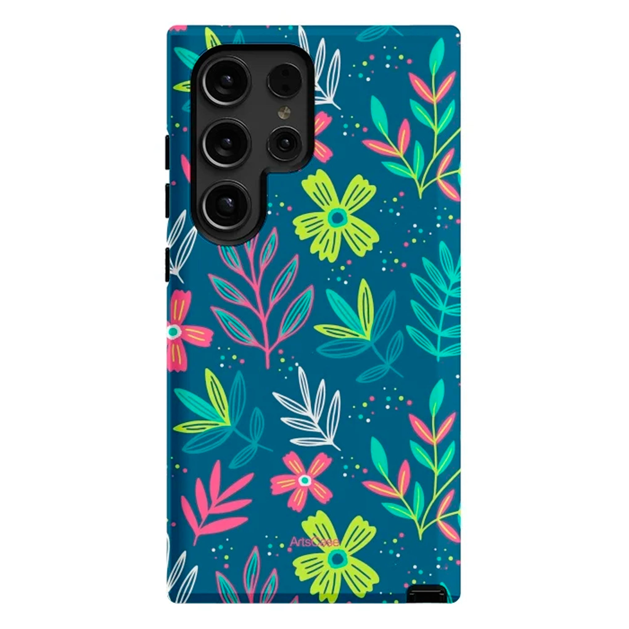 Protective Cover Case - Design WildFlowers 01.