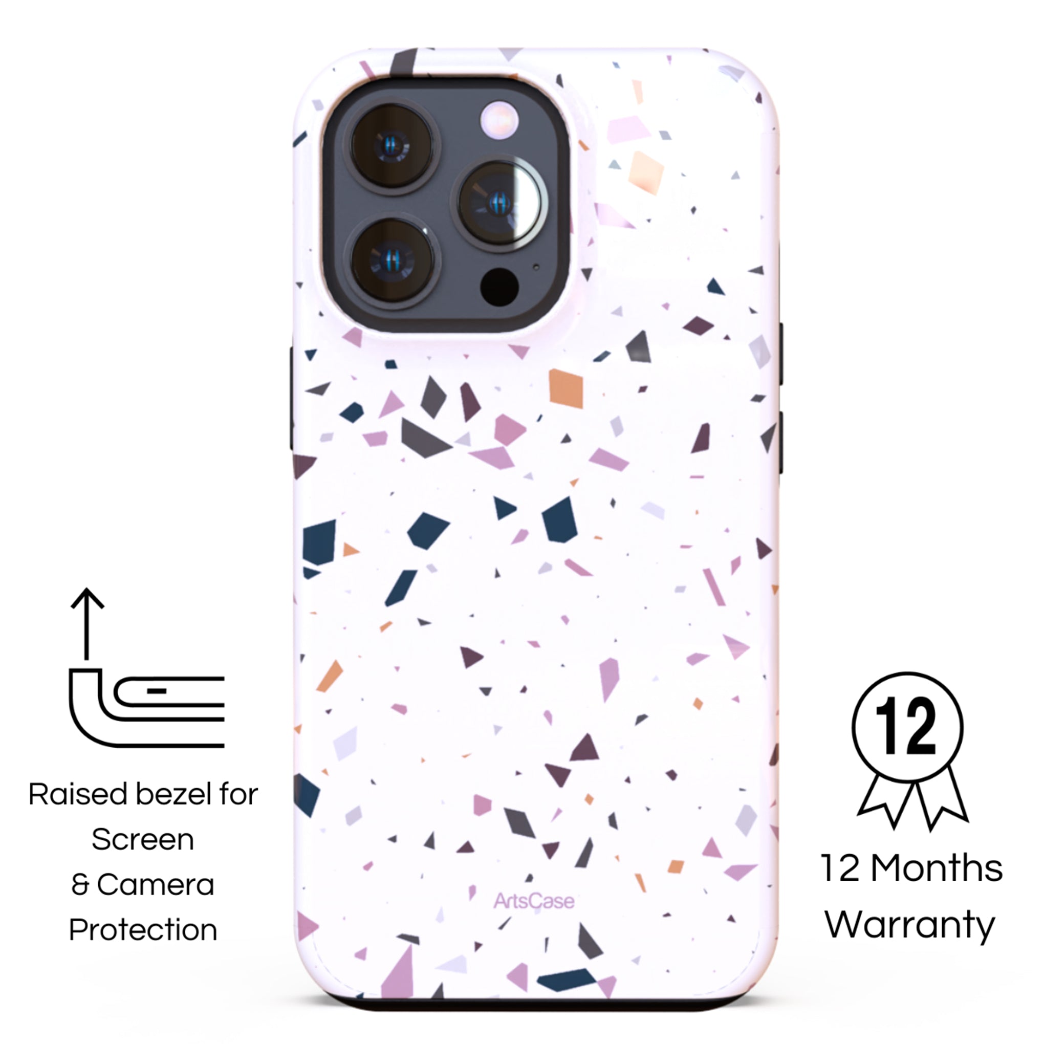 Protective Cover Case - Design Scattered Thoughts.