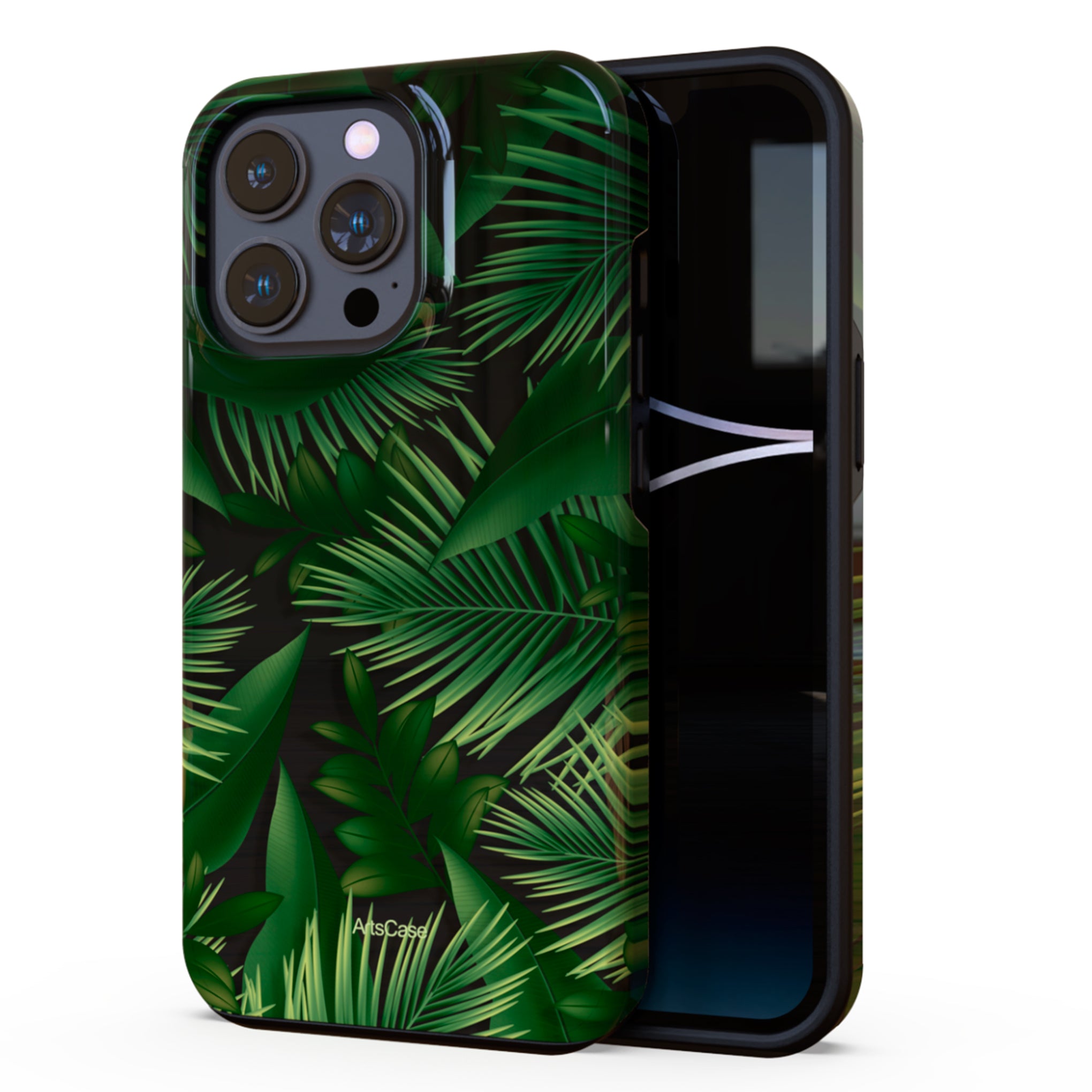 Protective Cover Case - Design Tropical Leaves I.