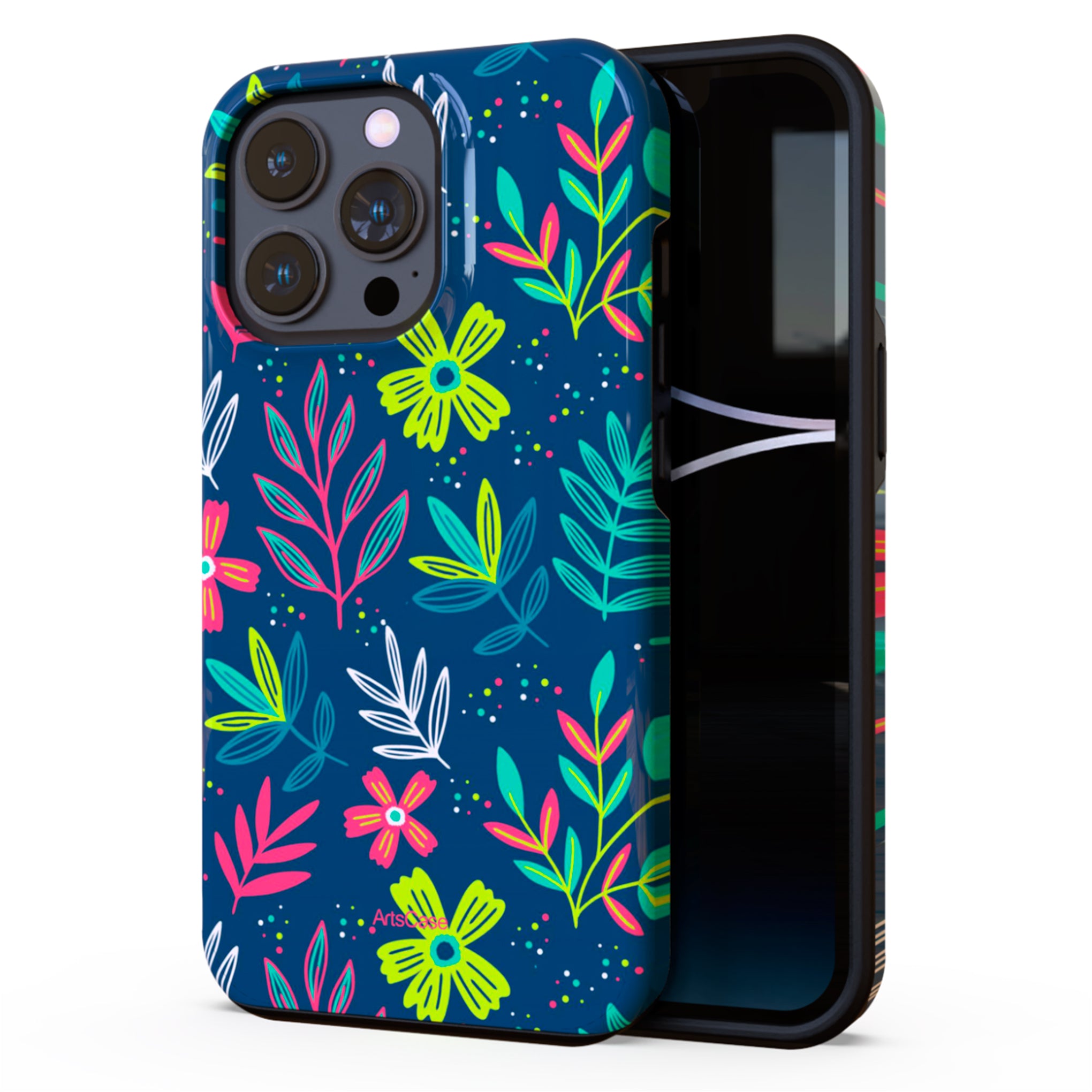 Protective Cover Case - Design WildFlowers 01.