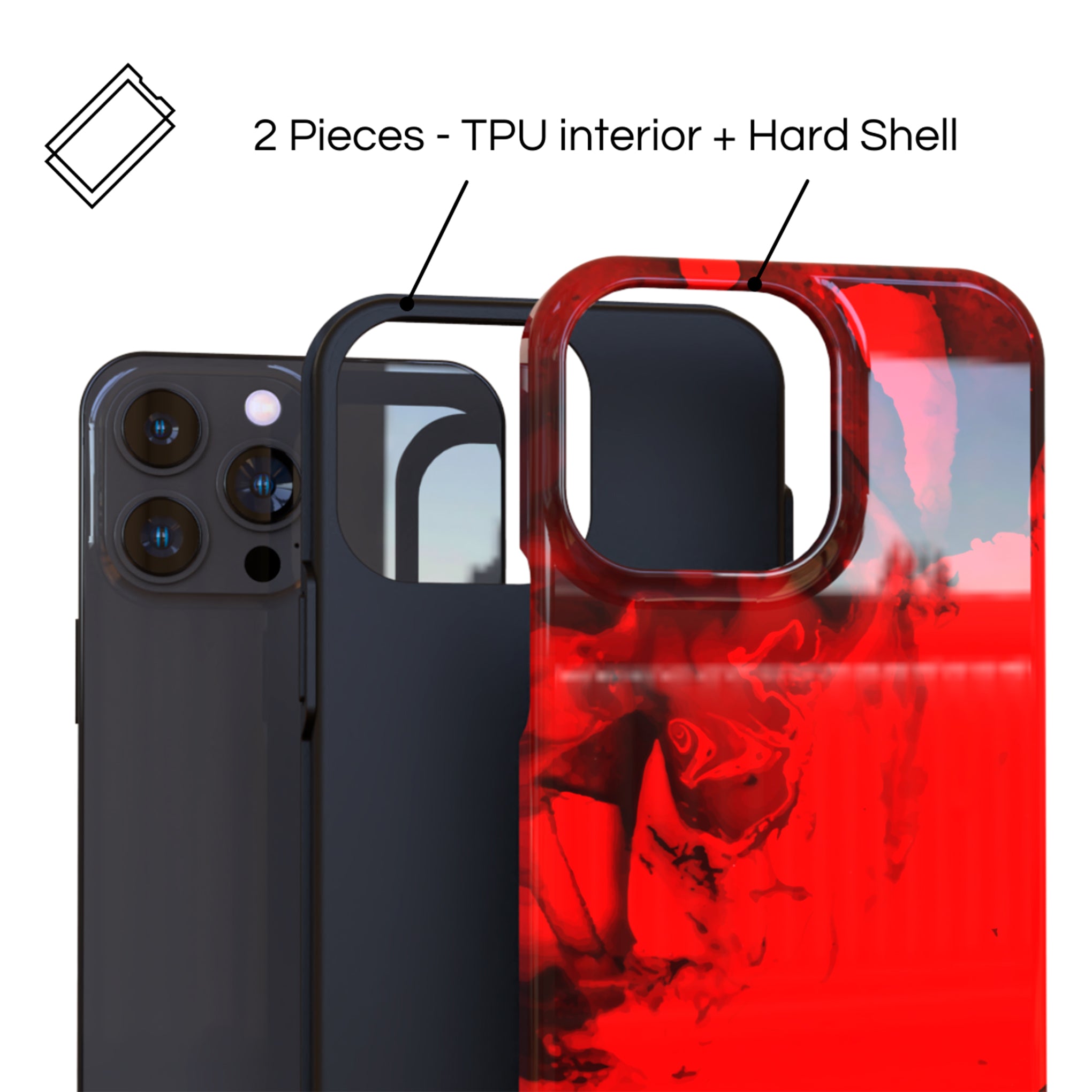 Protective Cover Case - Design Wildfire.