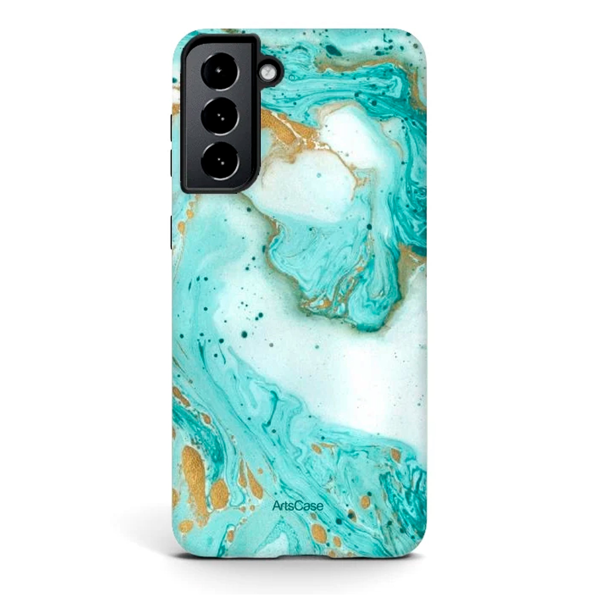 Protective Cover Case - Design Waves Teal.