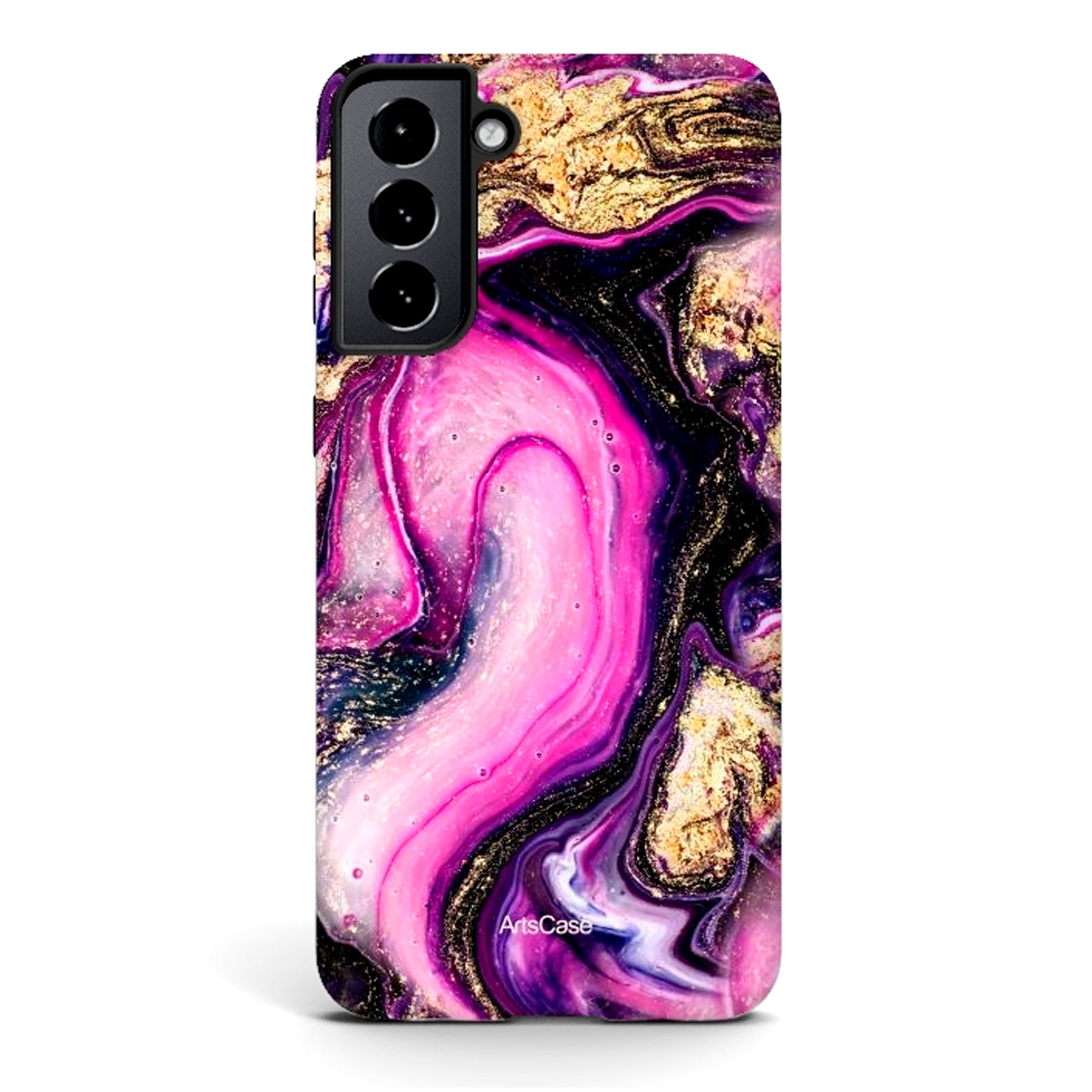 Protective Cover Case - Design Violet Marble Design.