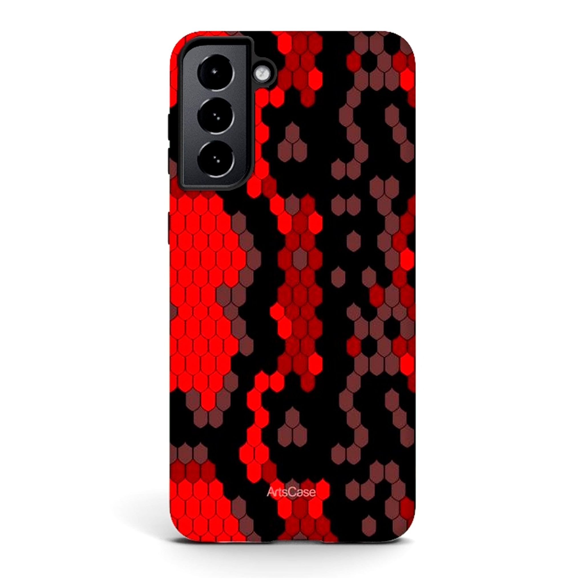 Protective Cover Case - Design  Wild Red Snake.