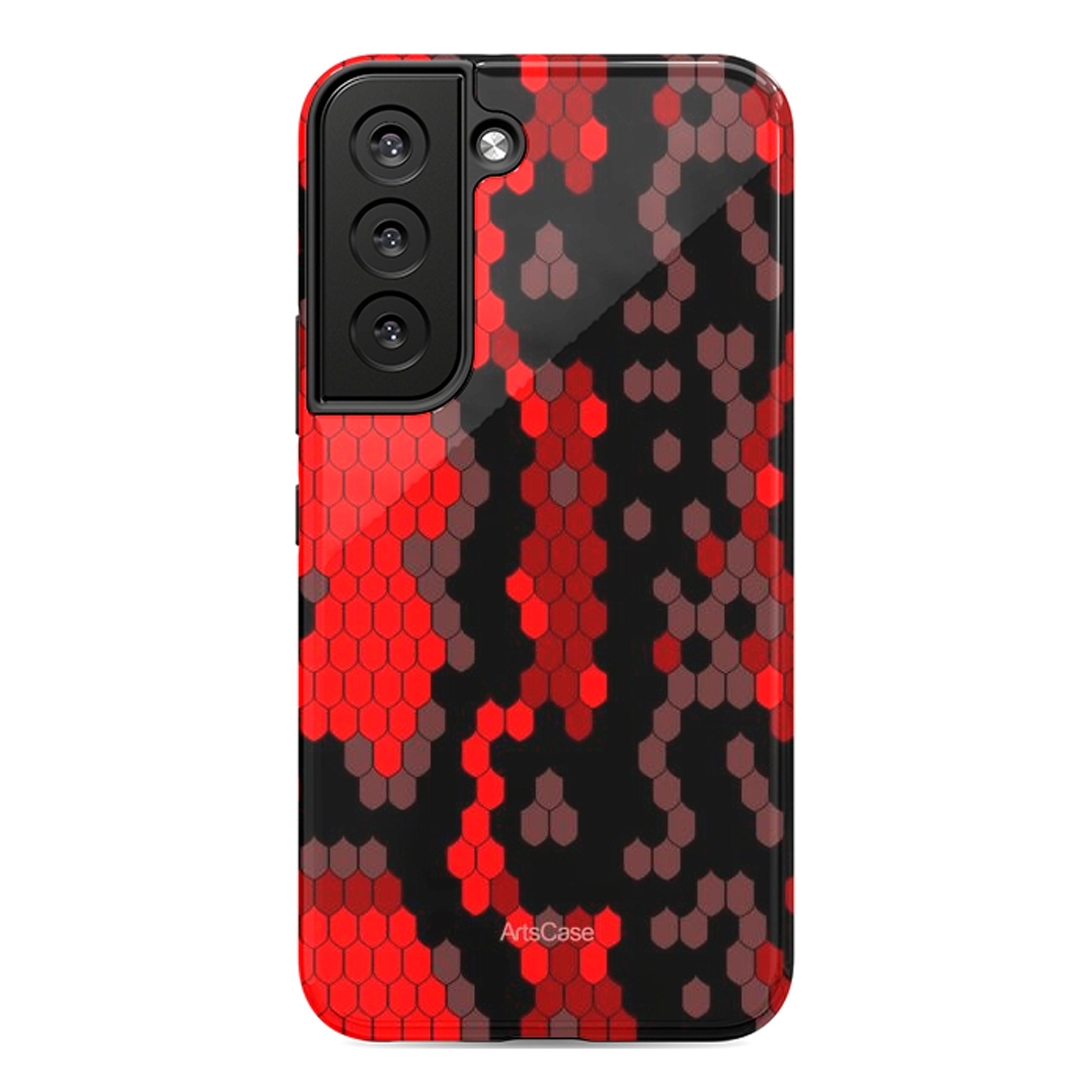 Protective Cover Case - Design  Wild Red Snake.